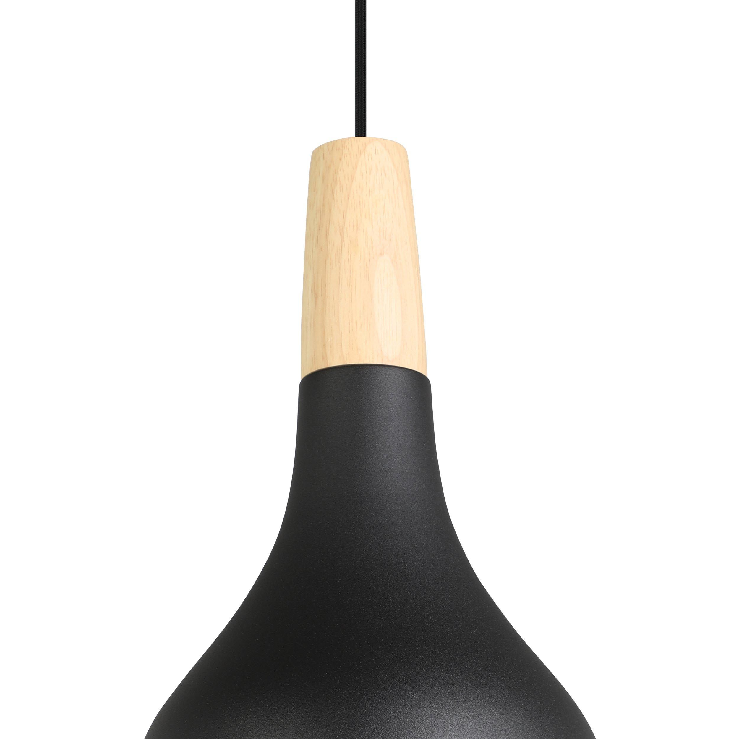 Suspension SABINAR noir Ø18cm