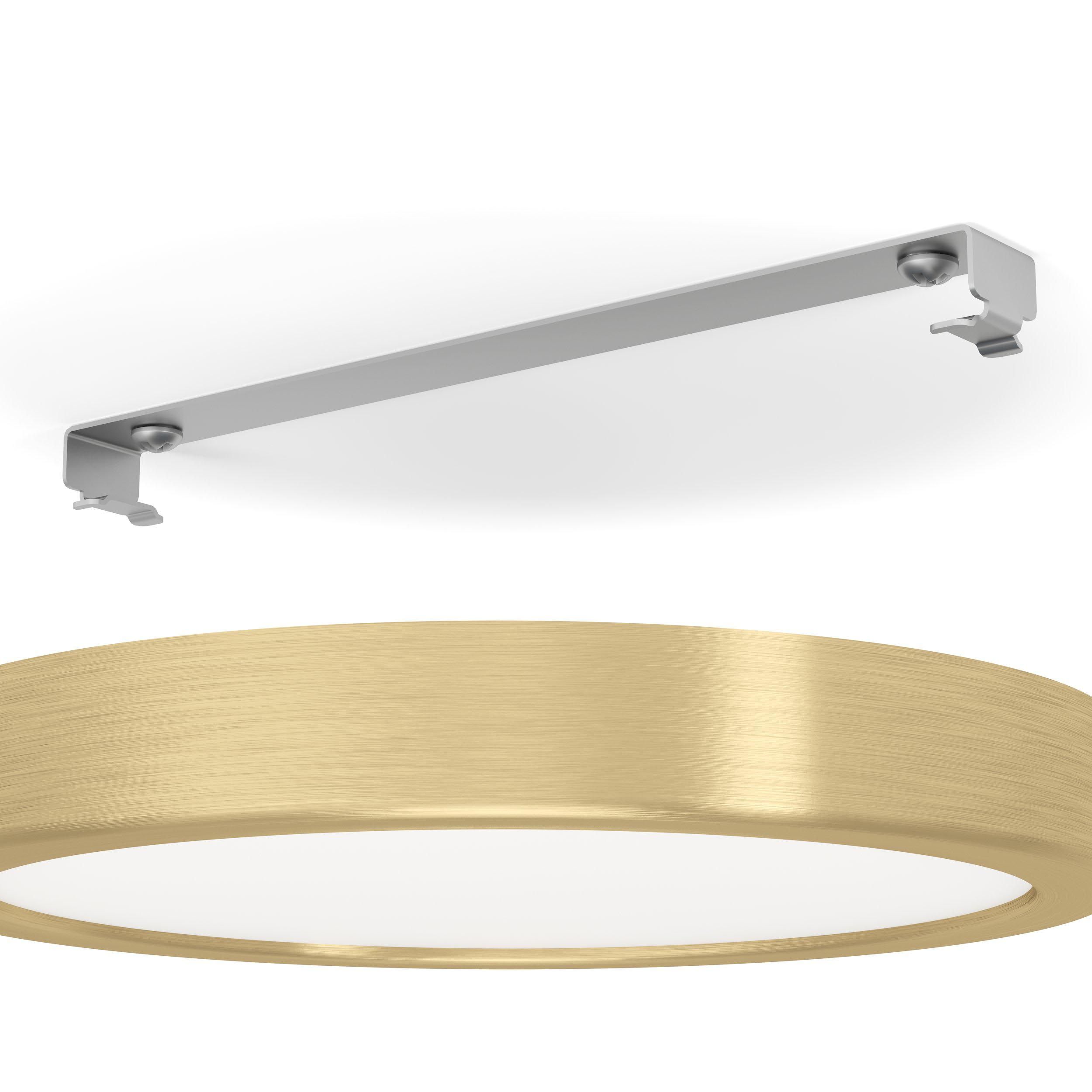 Plafonnier LED FUEVA 5 doré Ø21cm
