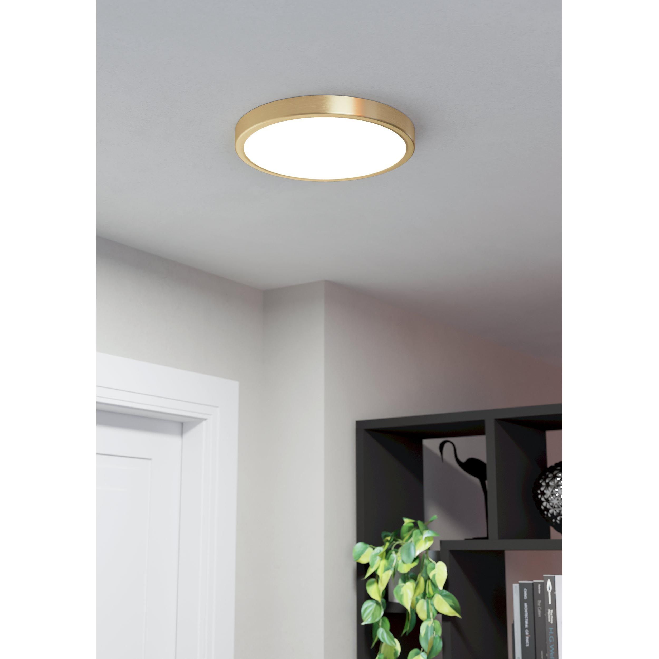Plafonnier LED FUEVA 5 doré Ø28,5cm