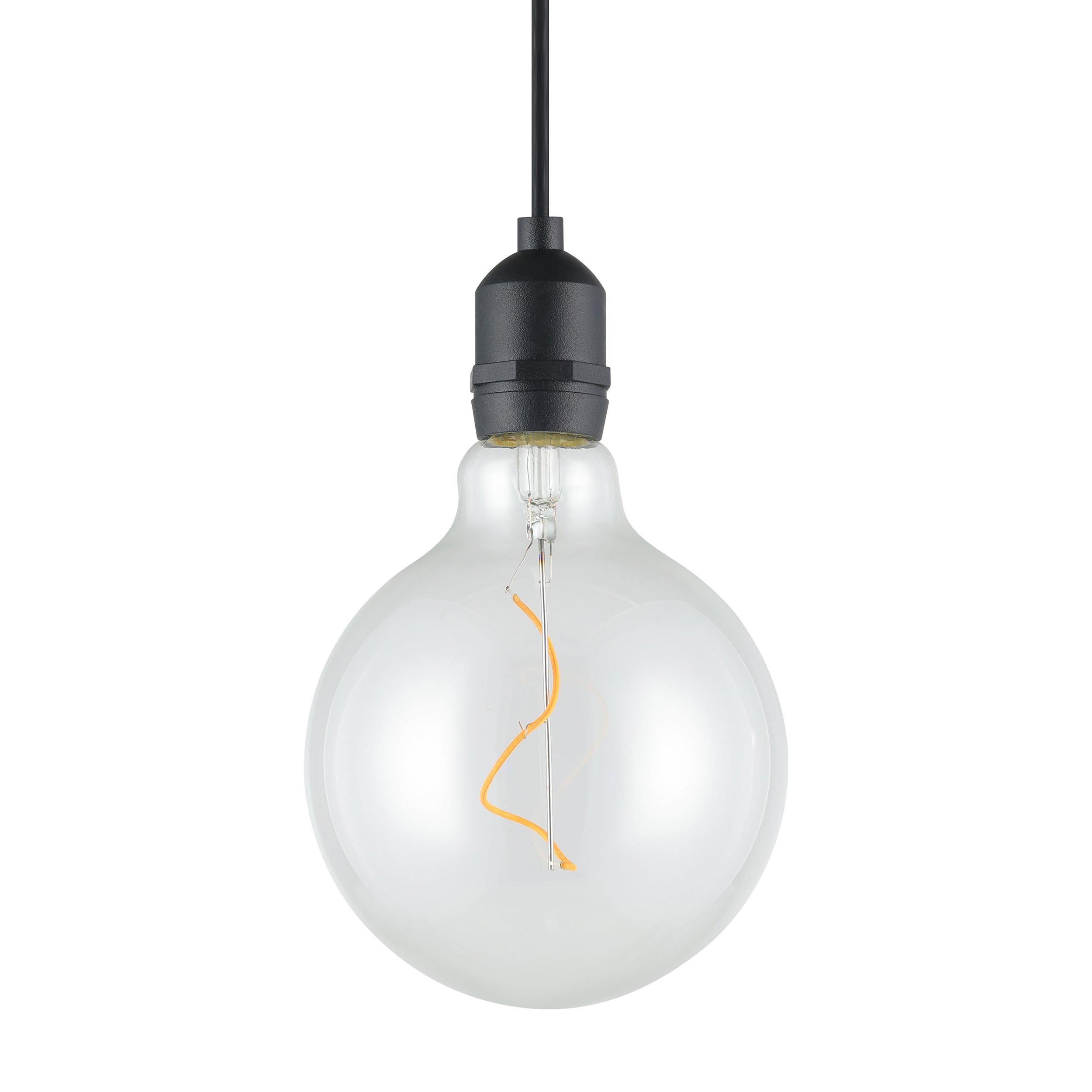Suspension extérieure LED VIGNANELLO noir/blanc Ø12,5cm