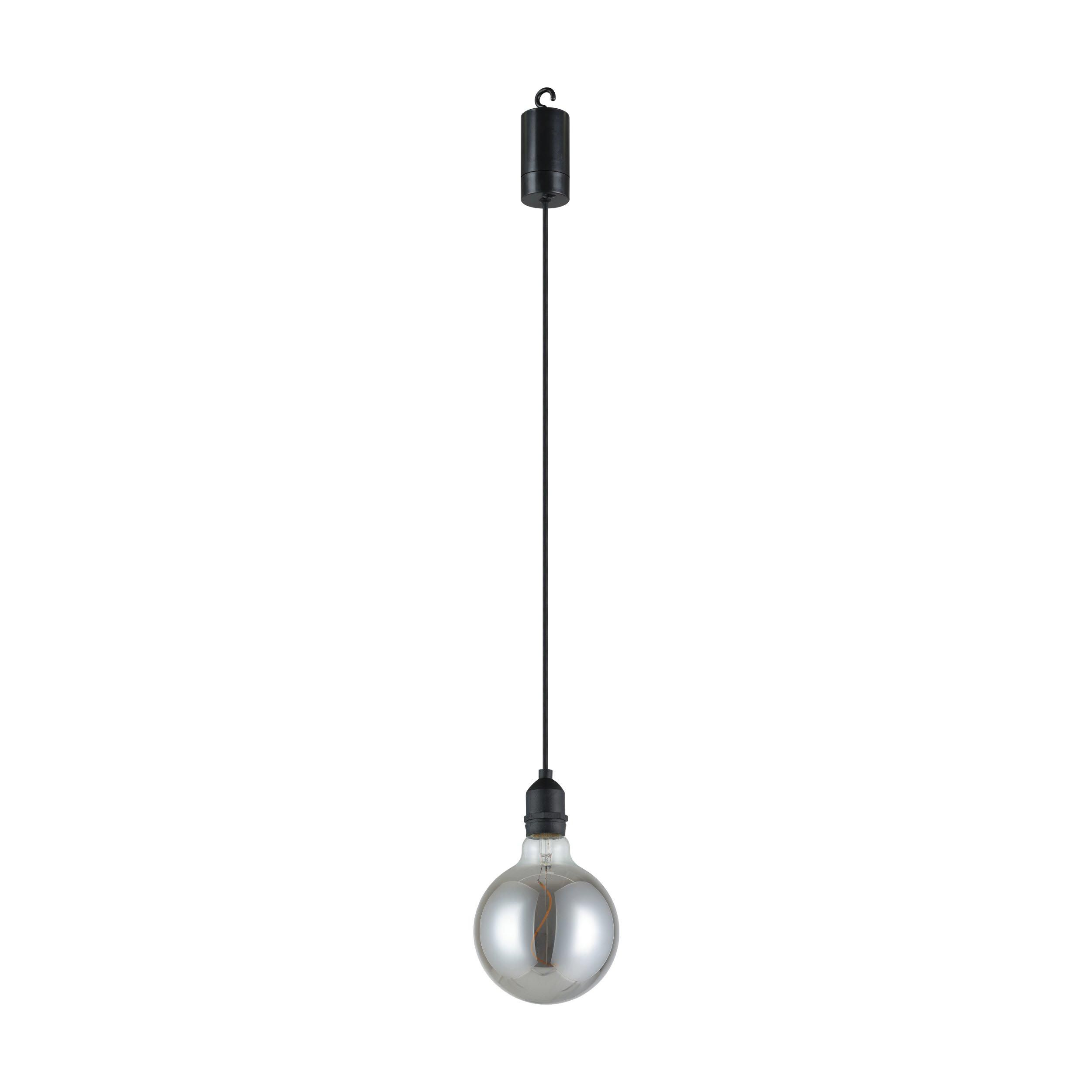 Suspension extérieure LED VIGNANELLO smoky Ø12,5cm