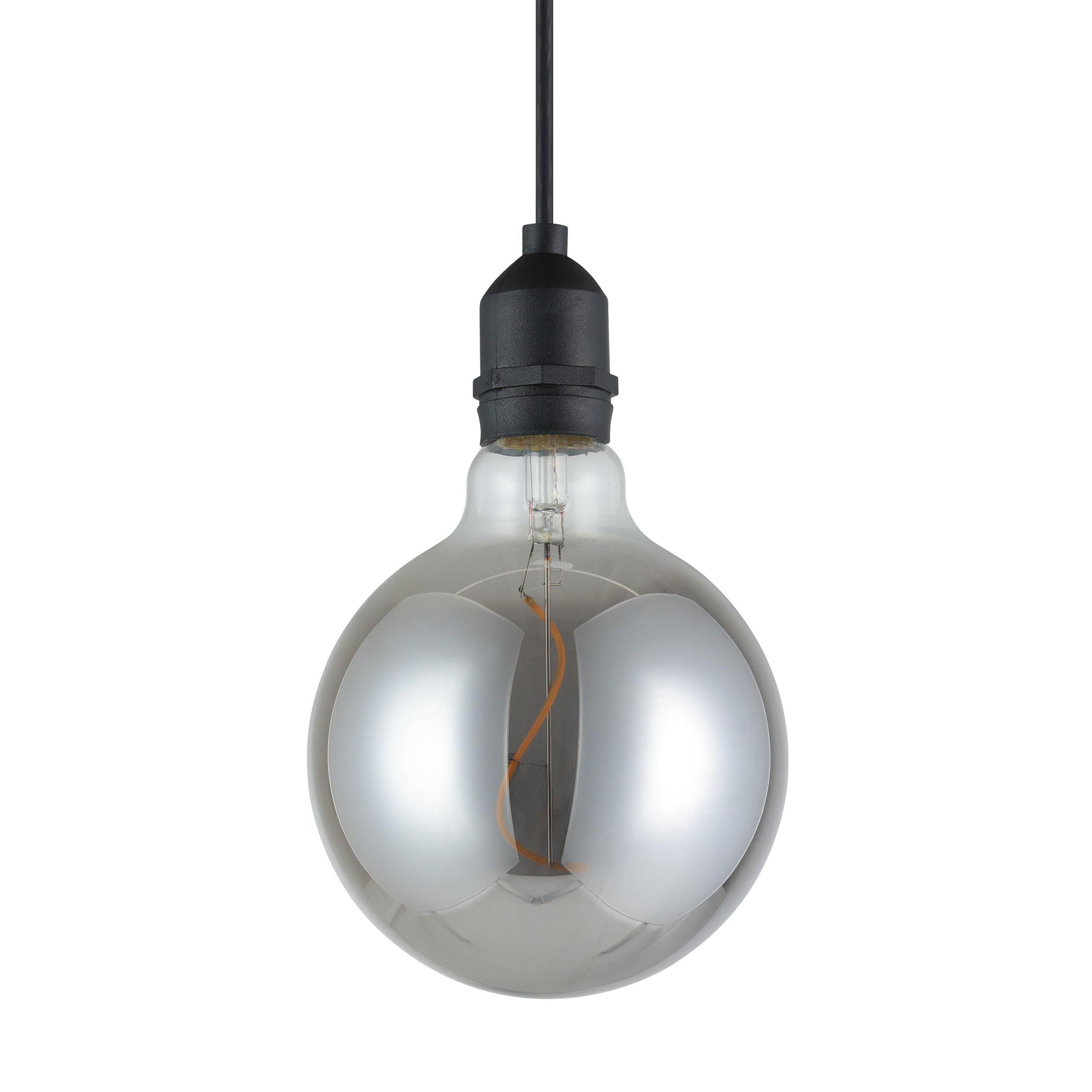 Suspension extérieure LED VIGNANELLO smoky Ø12,5cm