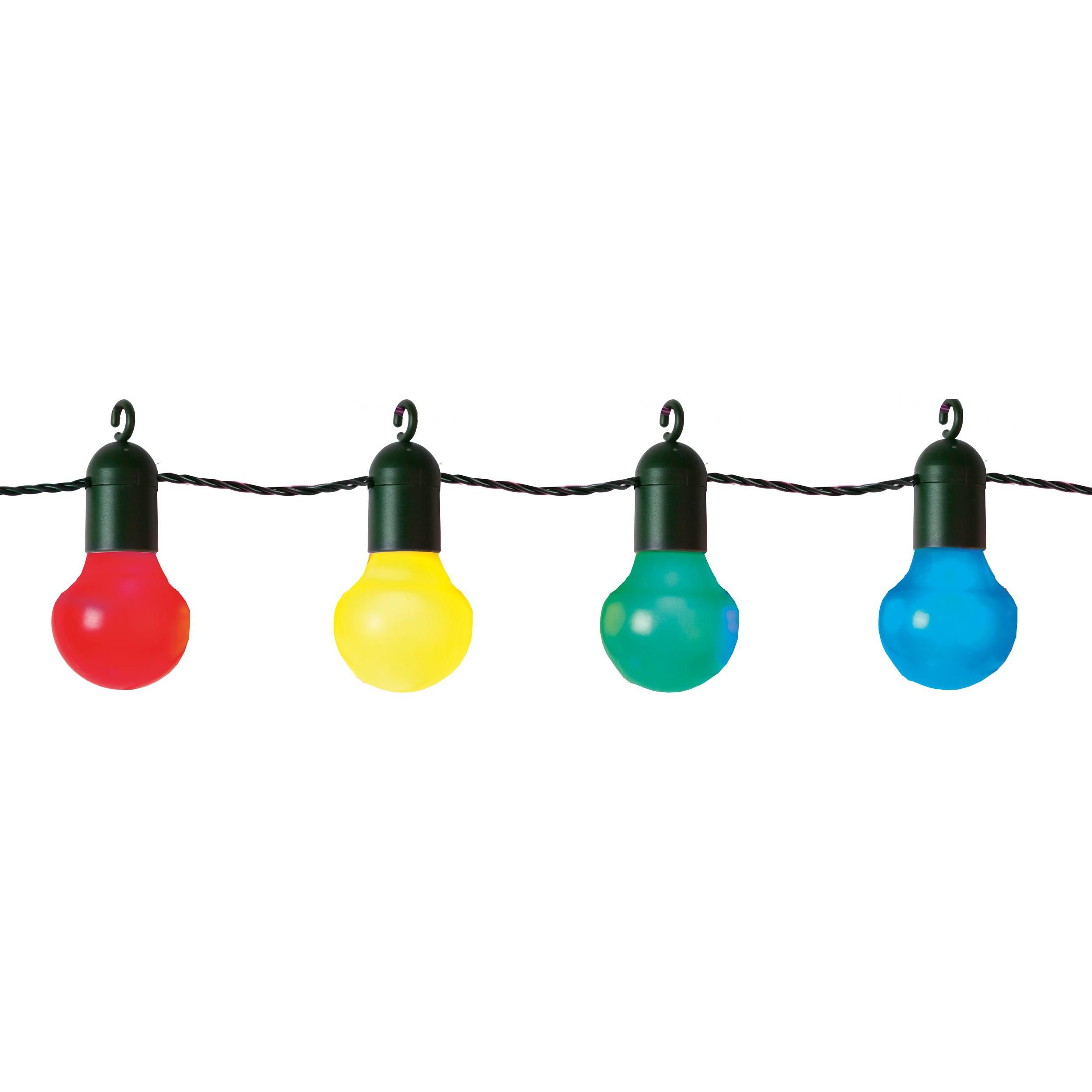 Guirlande lumineuse extérieure LED FROSOLONE multicouleur L570cm