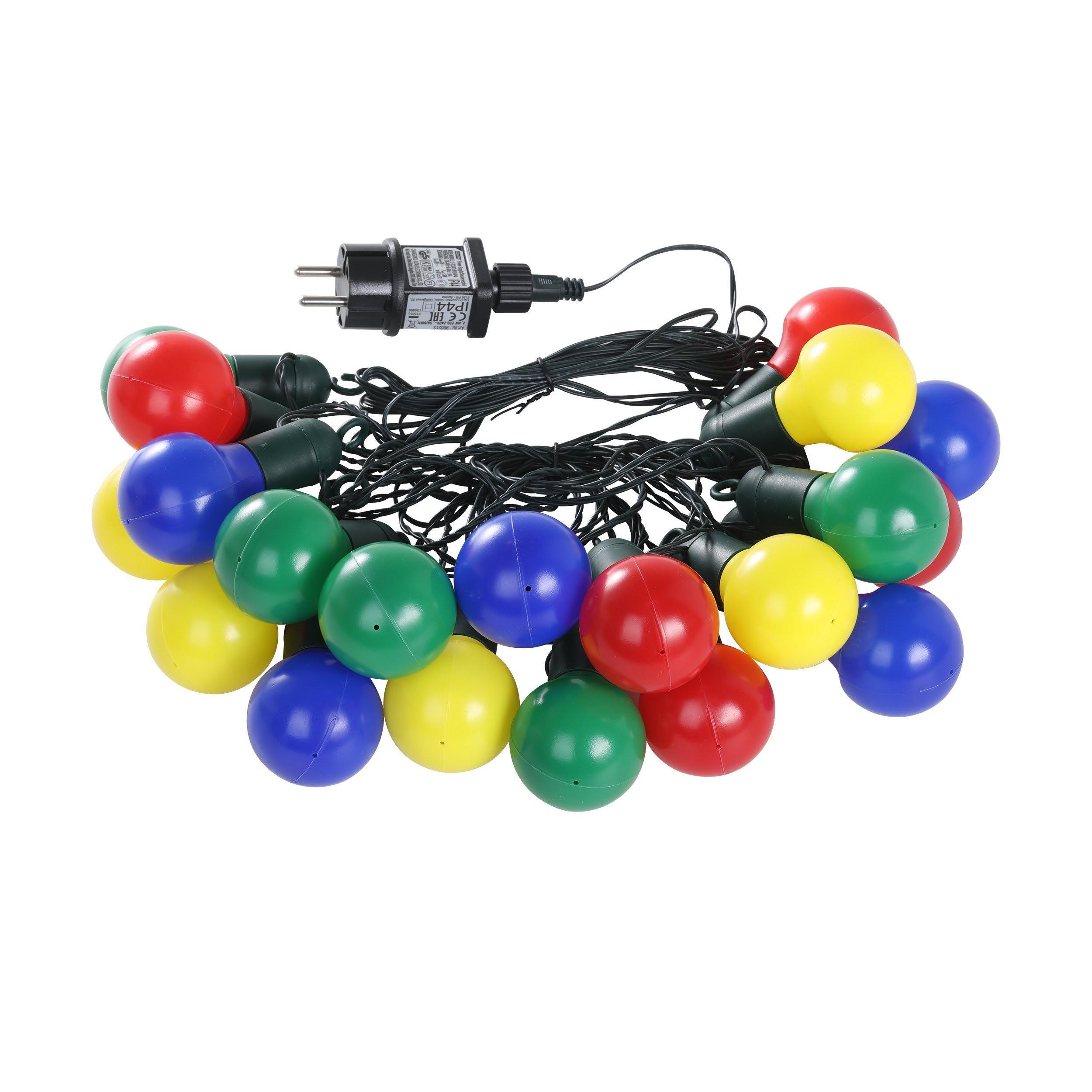 Guirlande lumineuse extérieure LED FROSOLONE multicouleur L570cm