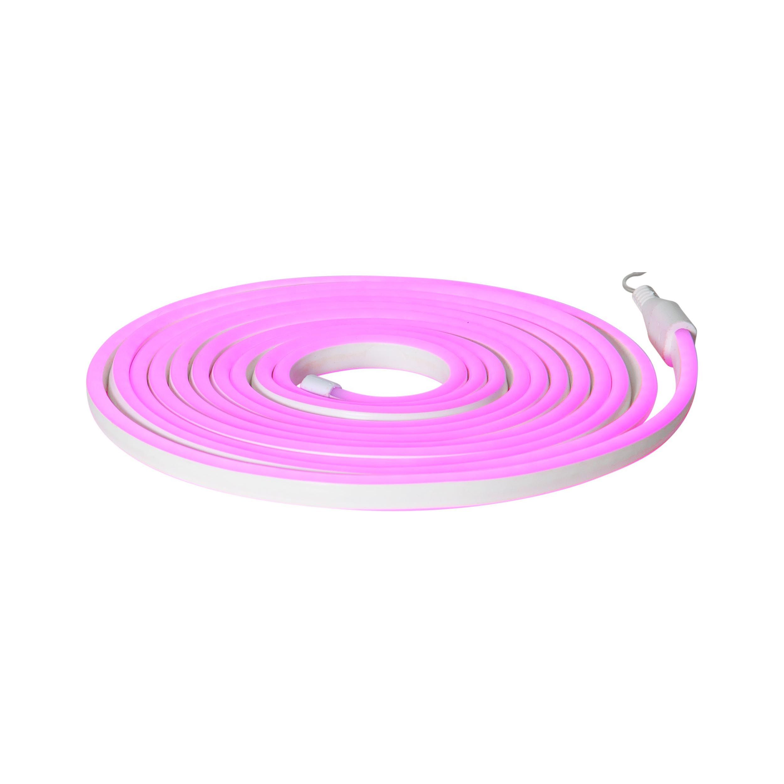 Ruban lumineux extérieur LED FLATNEONLED rose L500cm