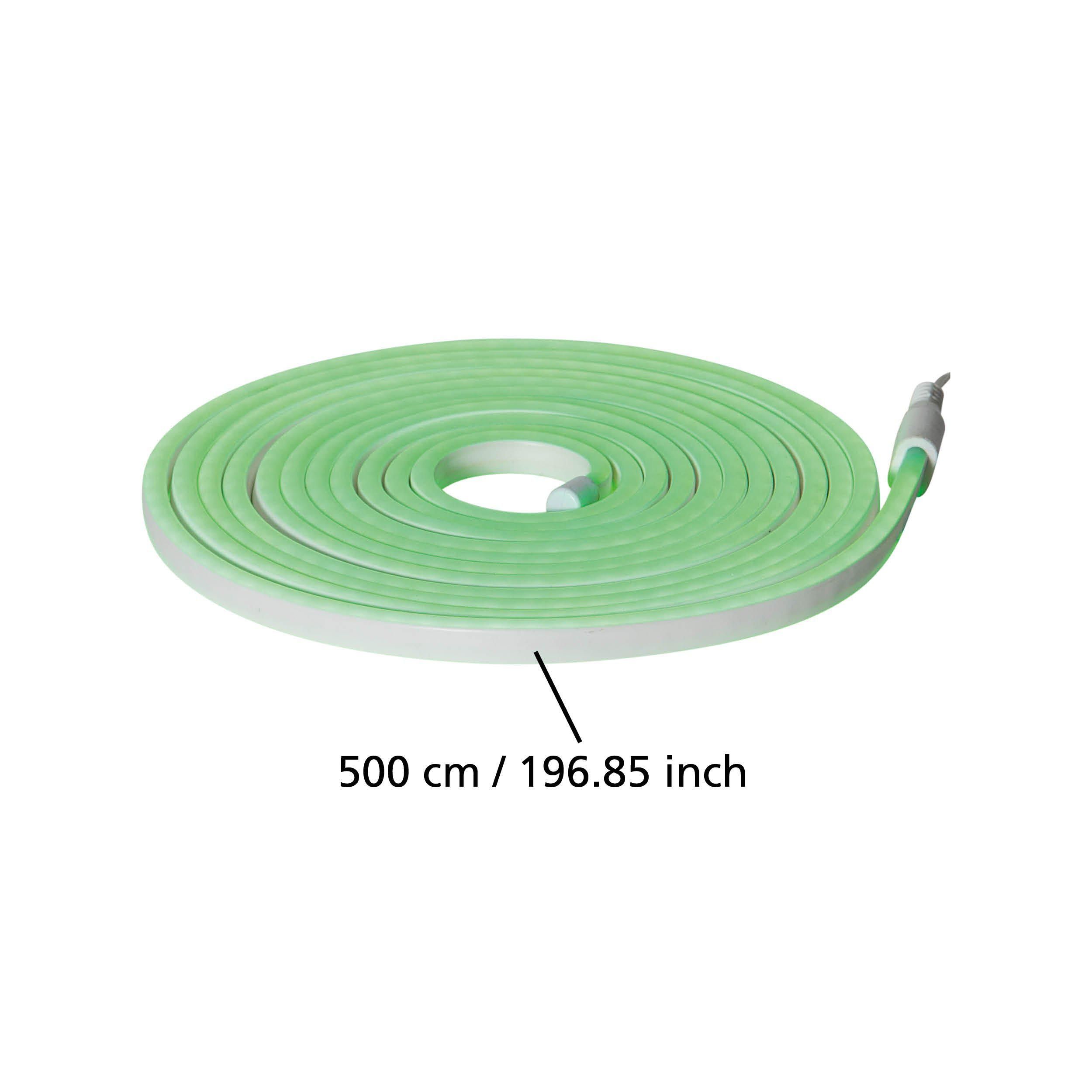 Ruban lumineux extérieur LED FLATNEONLED vert L500cm