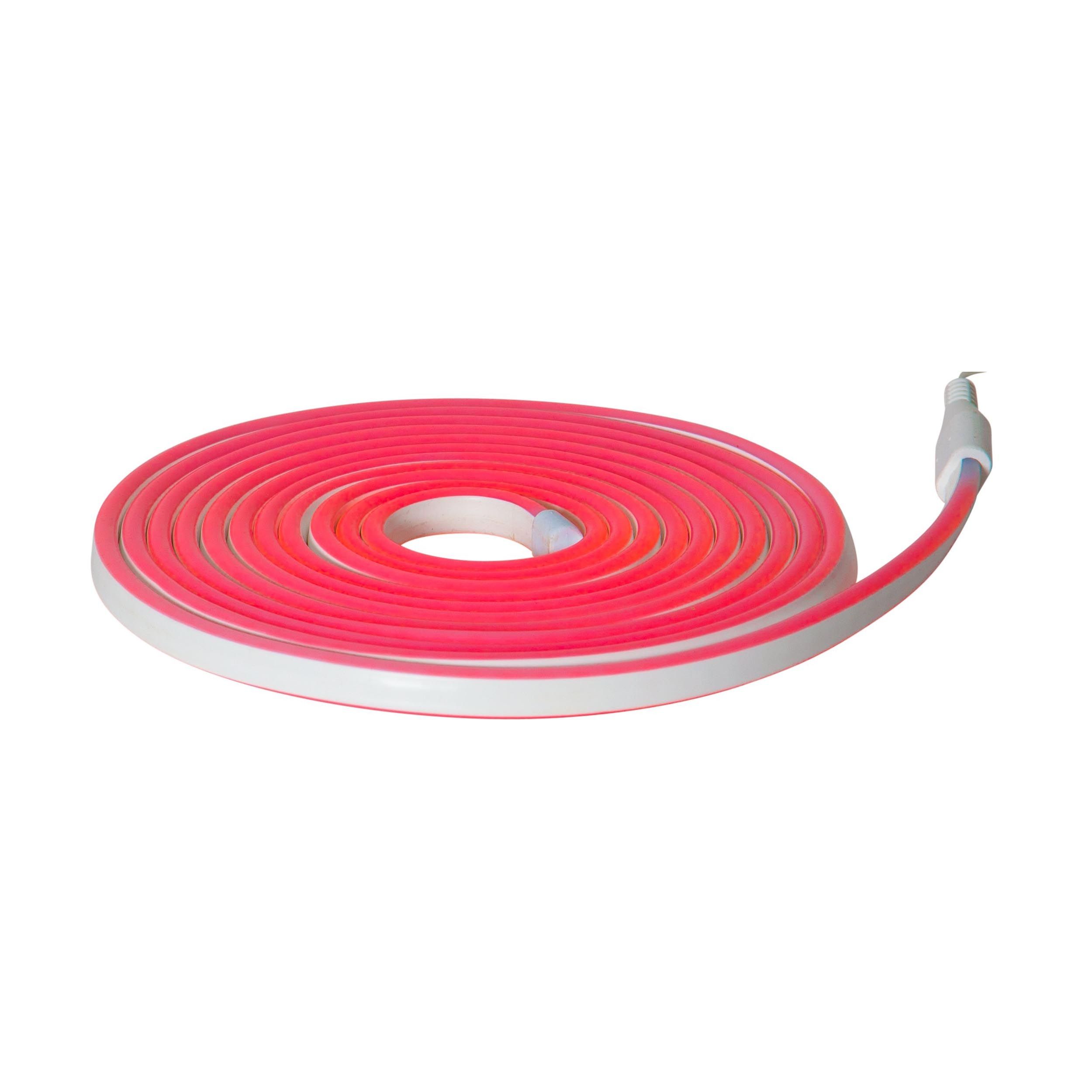 Ruban lumineux extérieur LED FLATNEONLED rouge L500cm