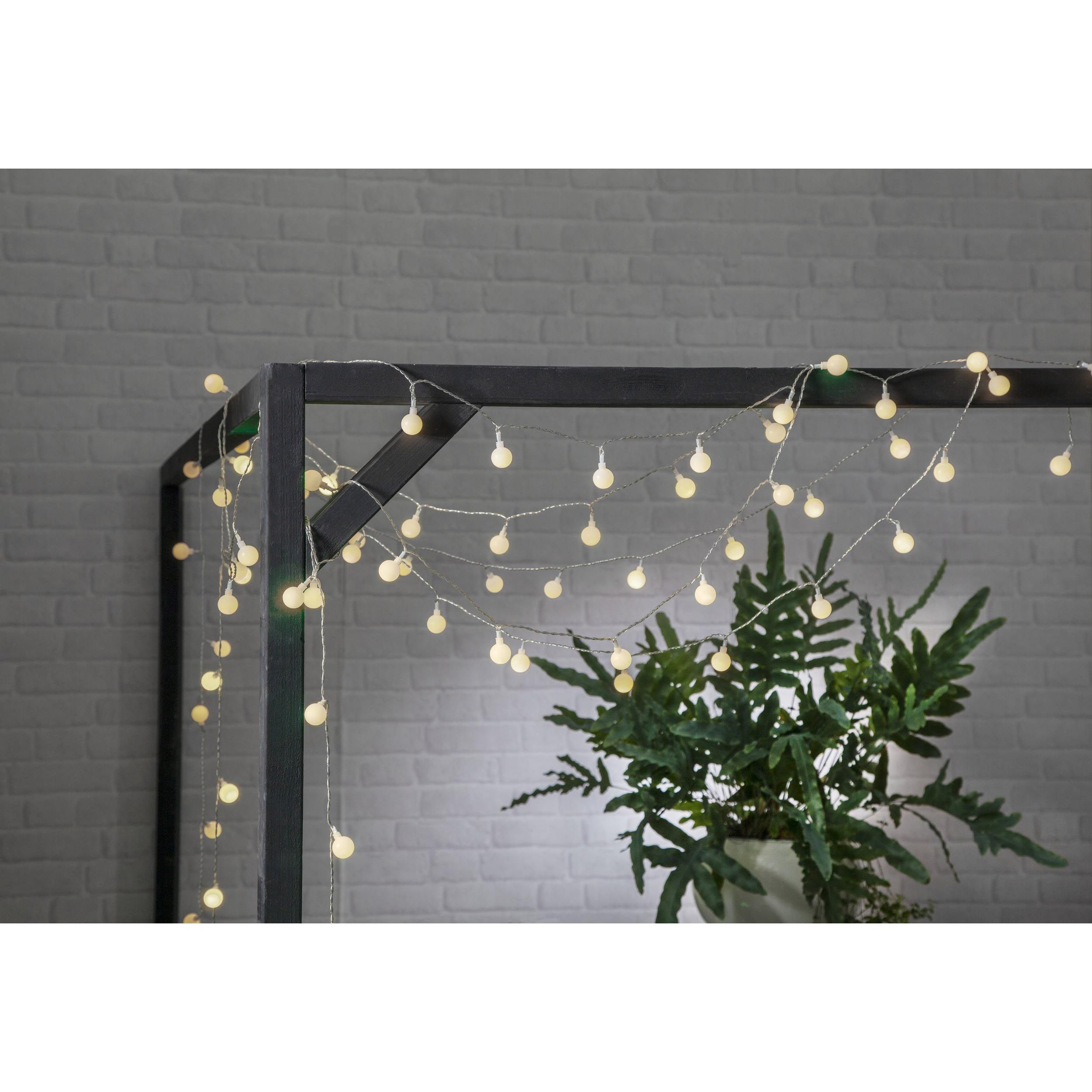 Guirlande lumineuse extérieure LED LIBISA blanc L735cm