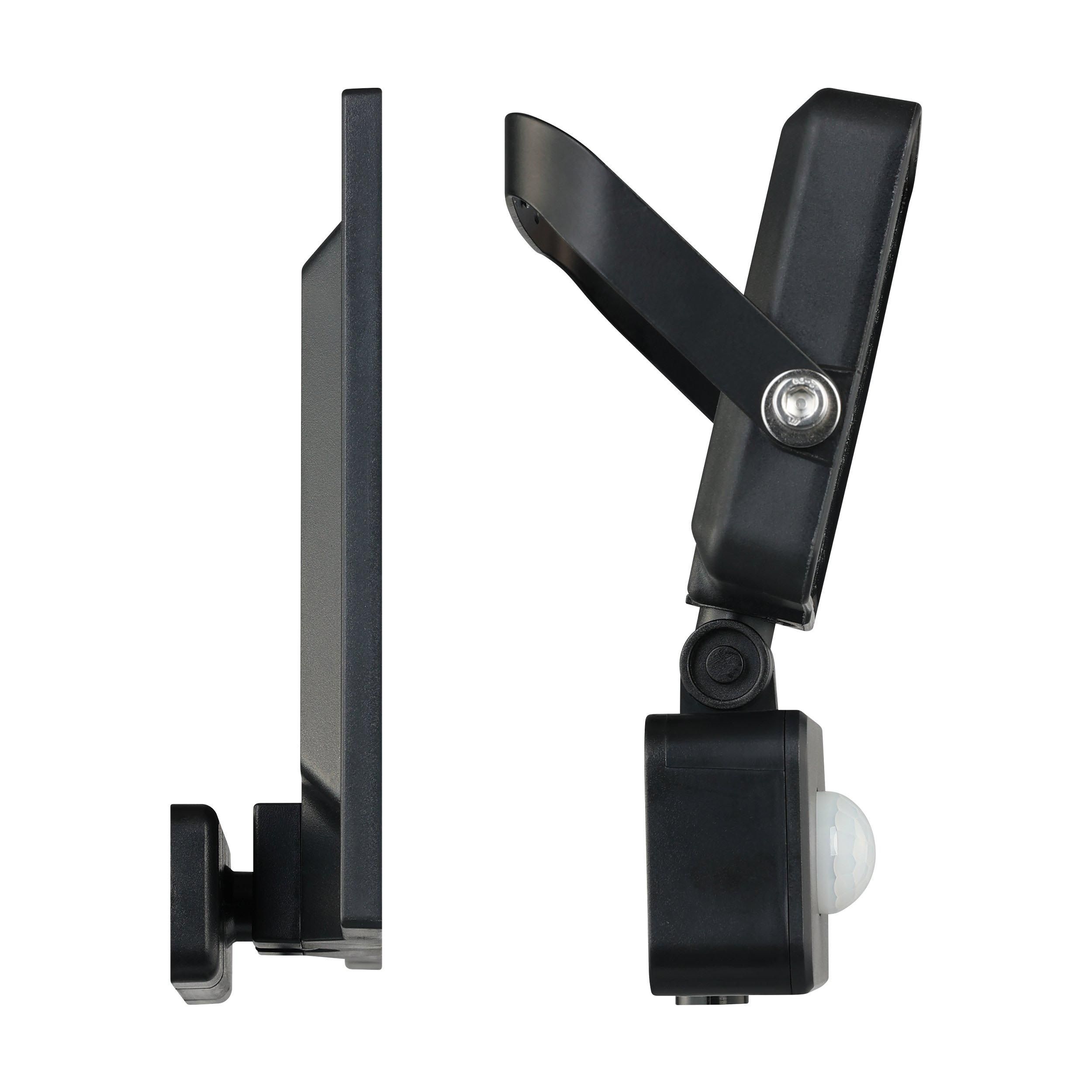 Applique extérieure LED VILLAGRAPPA noir H16cm