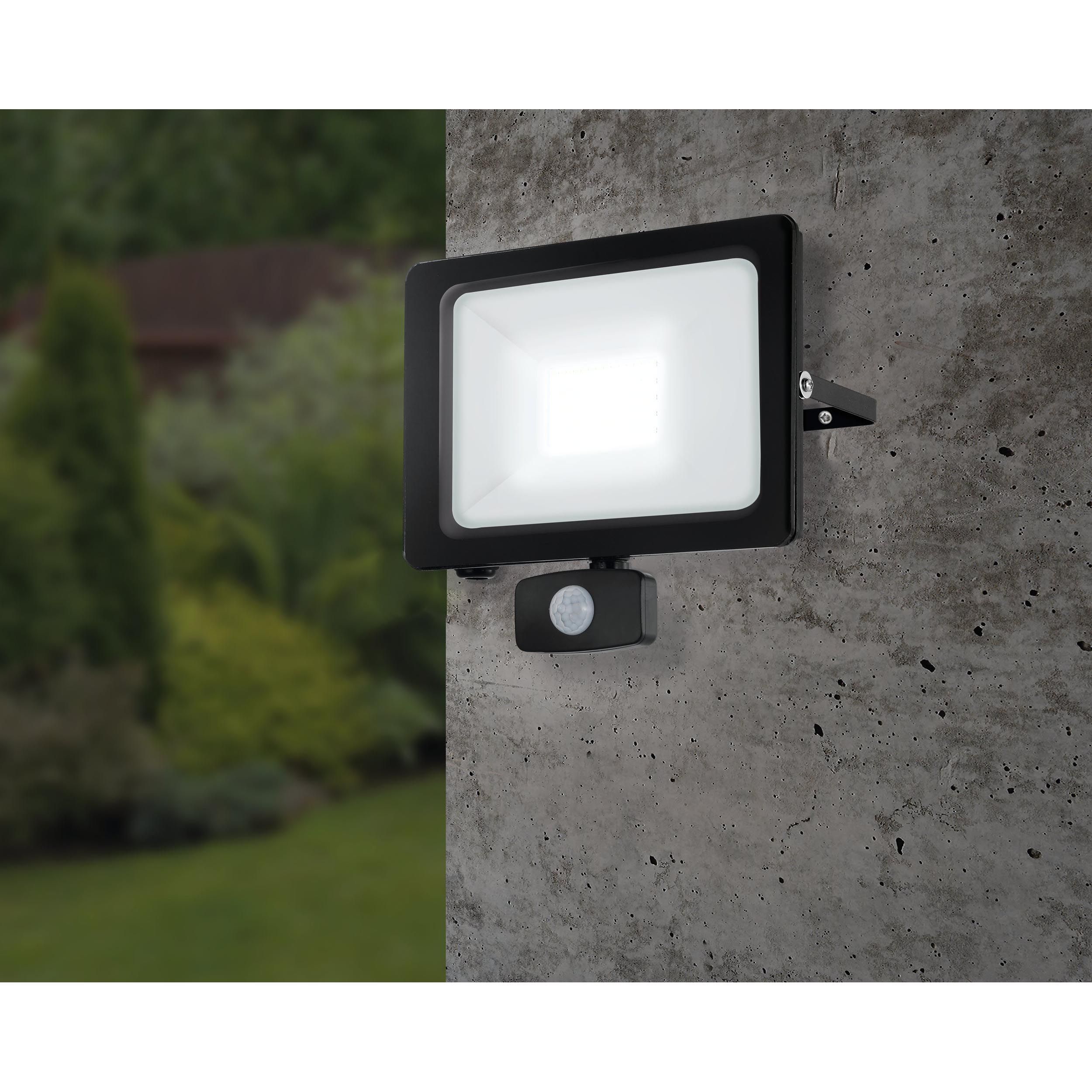 Projecteur extérieur LED FAEDO 3 noir H26cm
