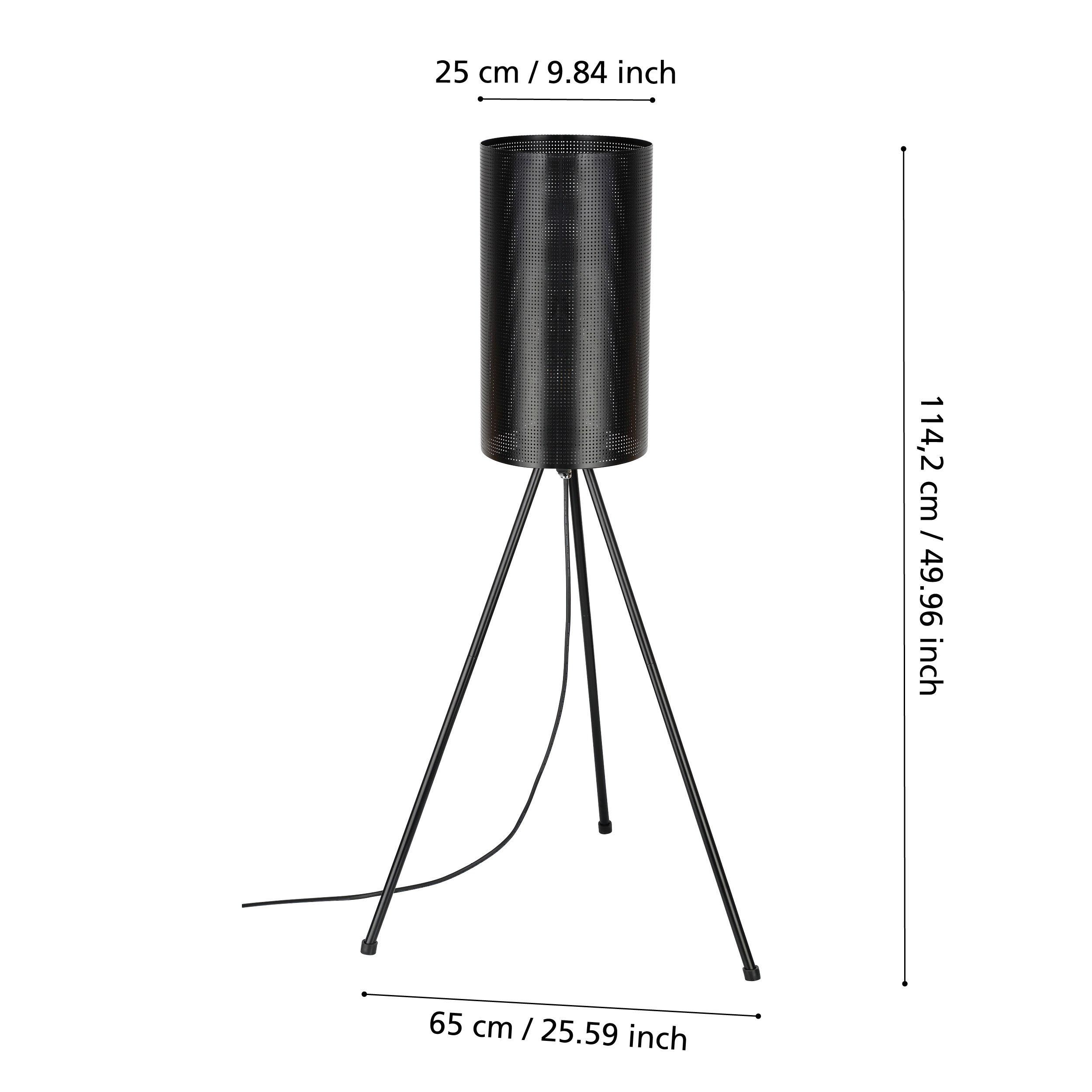 Lampe extérieure LADUNARA noir HT117cm
