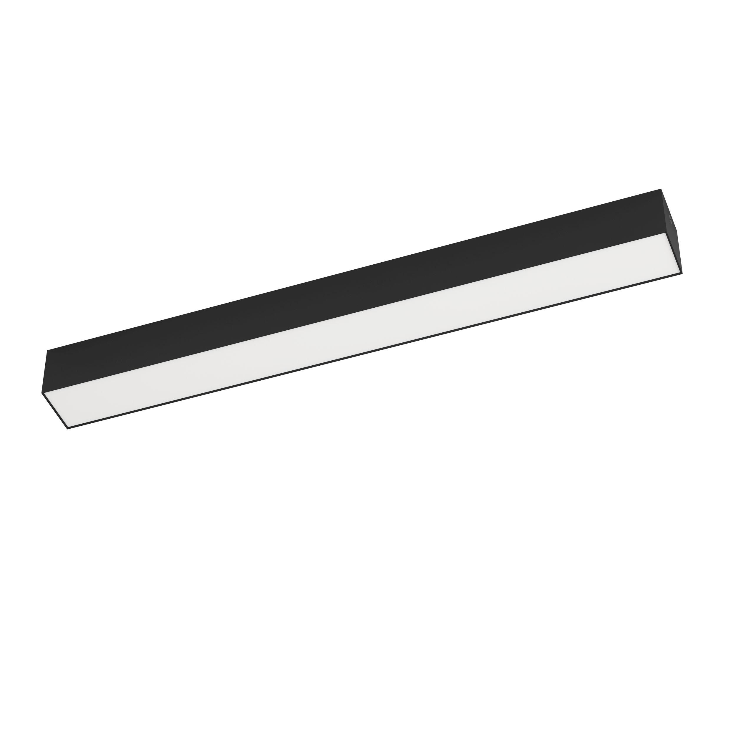 Plafonnier extérieur LED SALITTA noir L58cm