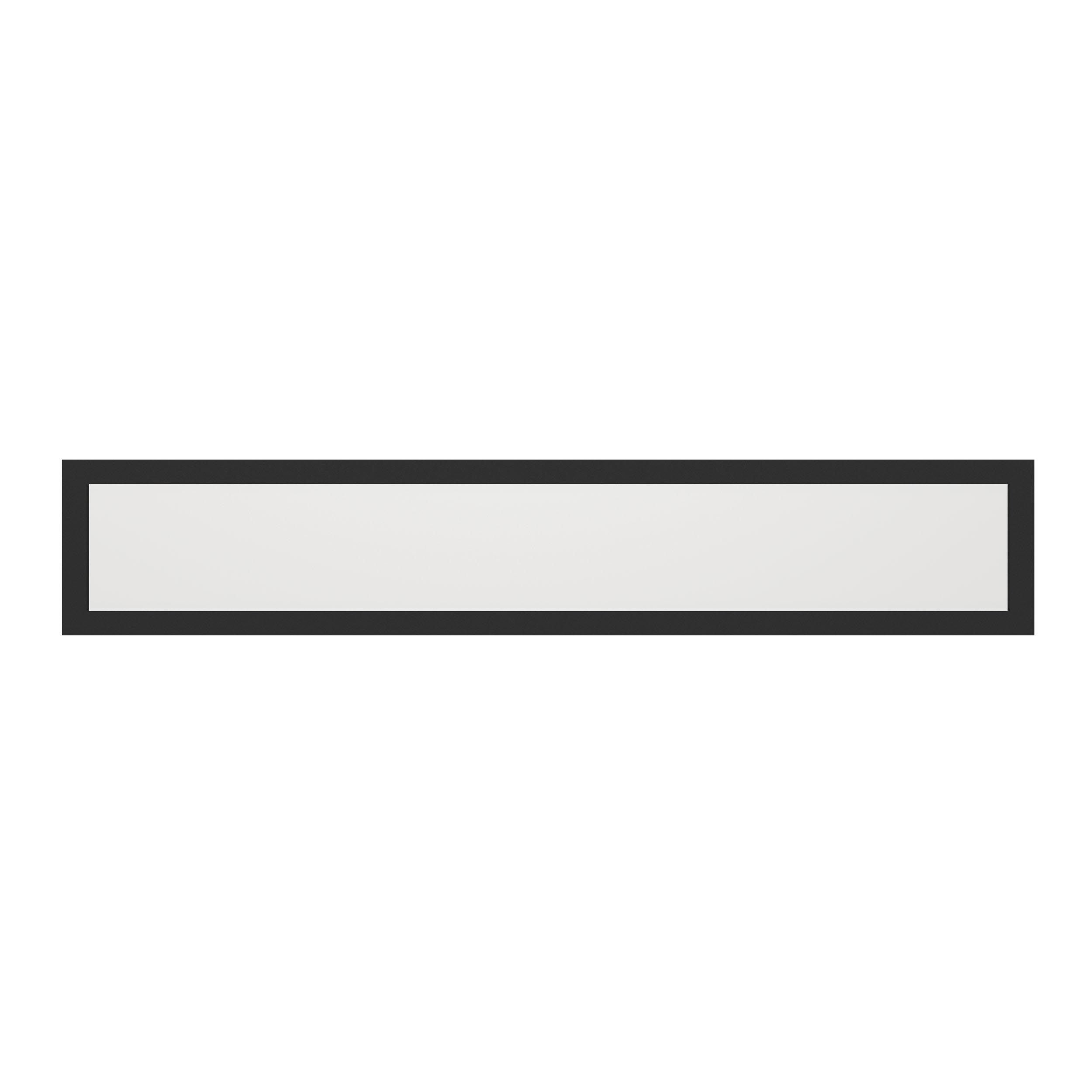 Plafonnier LED SALITTA noir L40cm