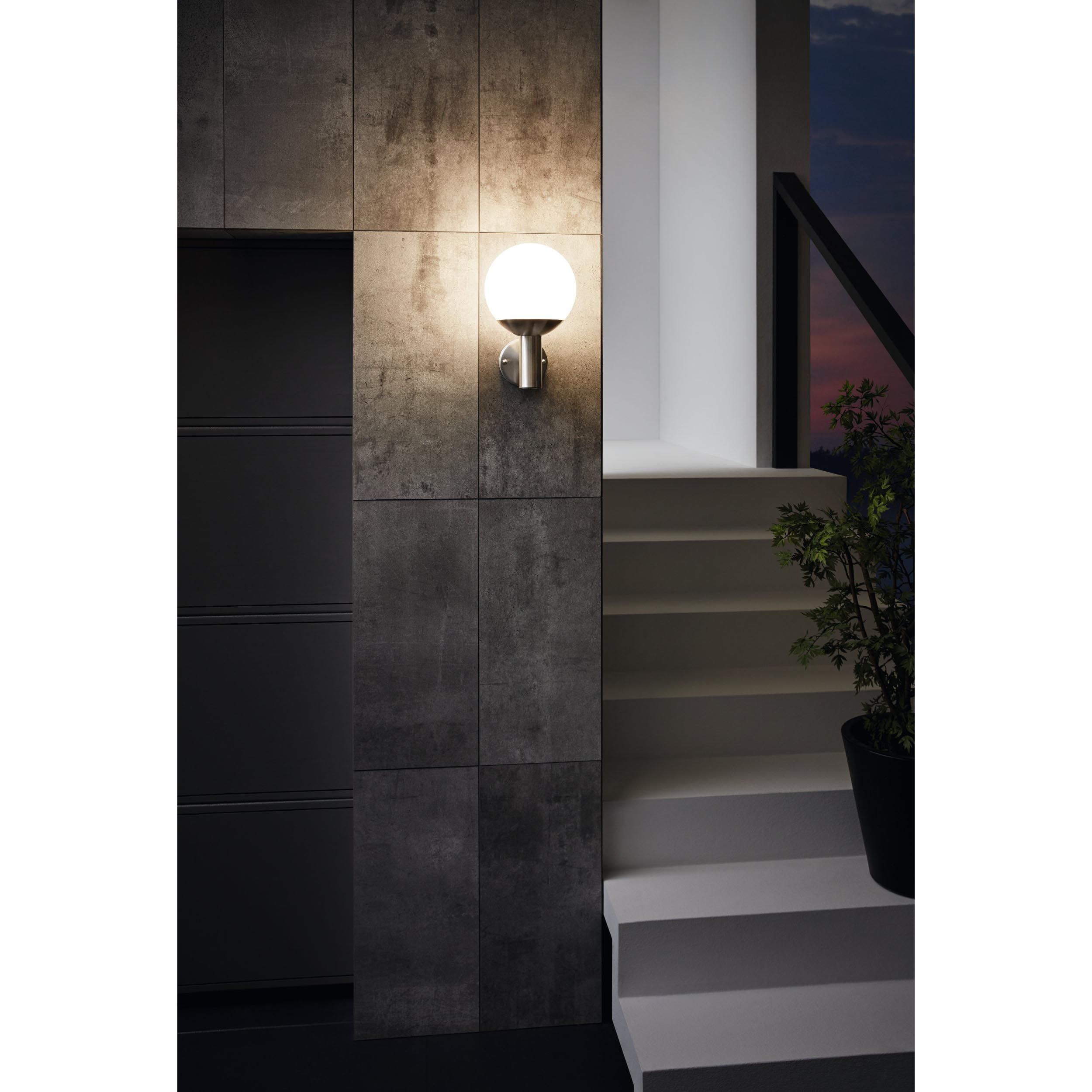 Applique extérieure NISIA-Z gris H31,5cm