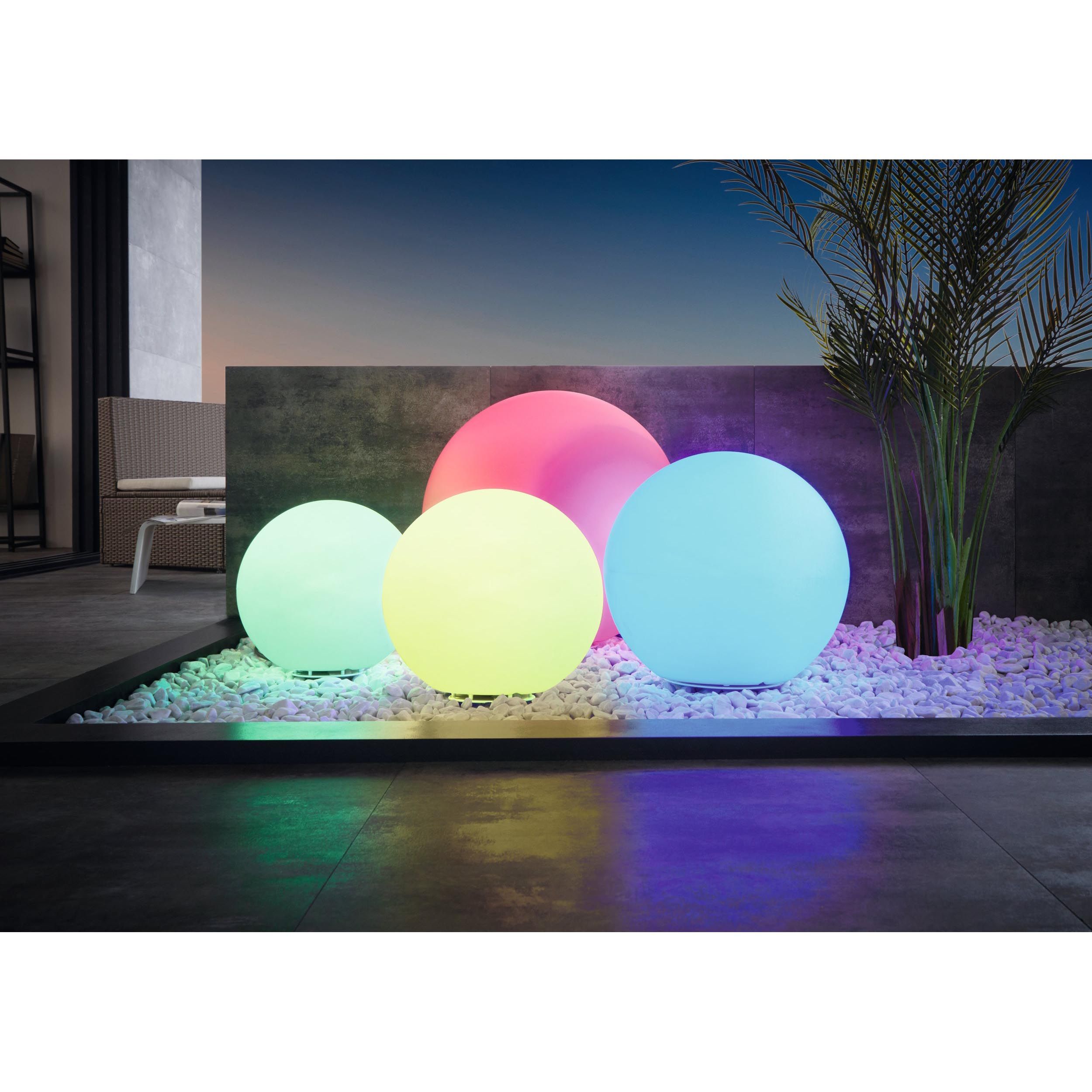 Boule extérieure MONTEROLO-Z blanc Ø50cm