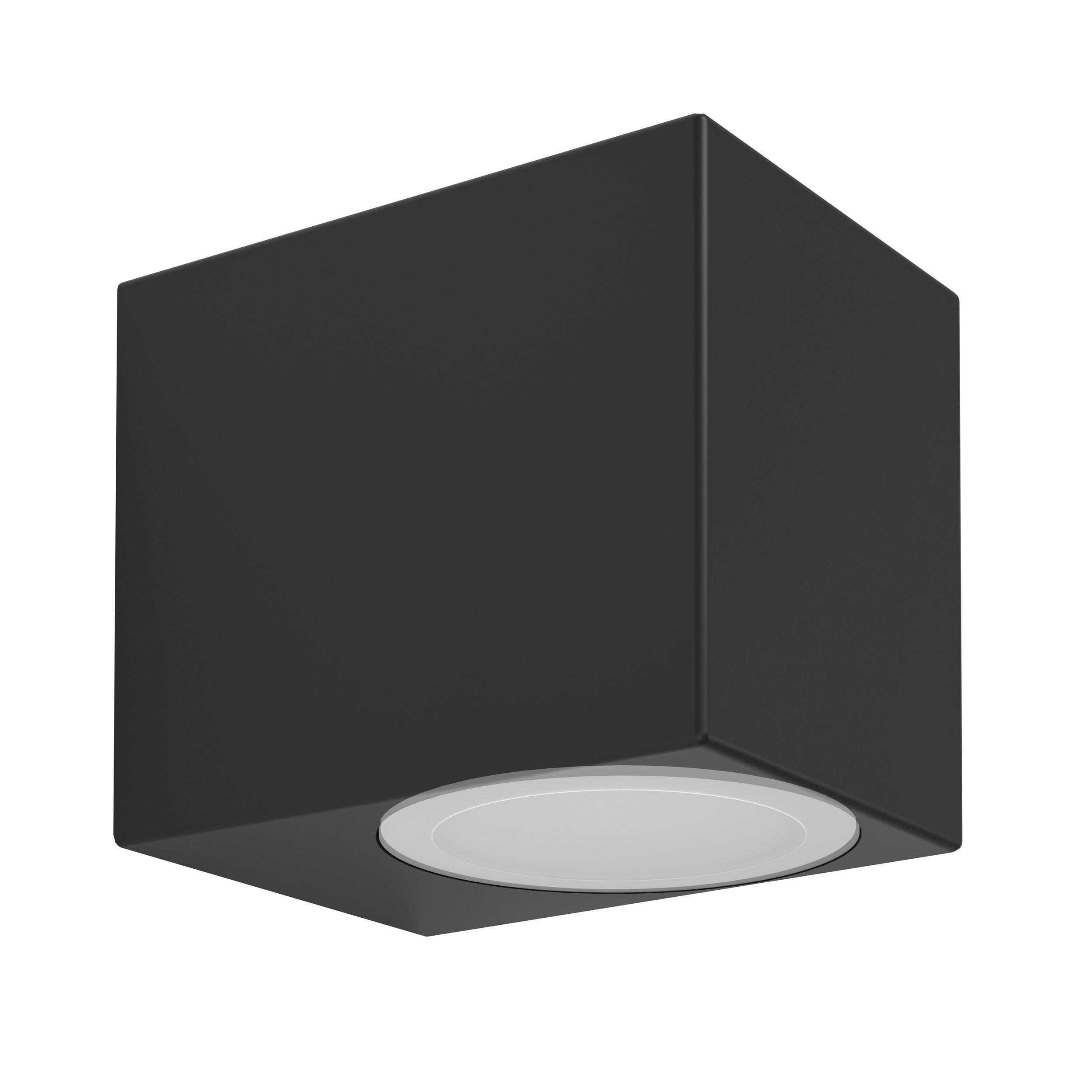 Applique extérieure JABAGA noir H8cm