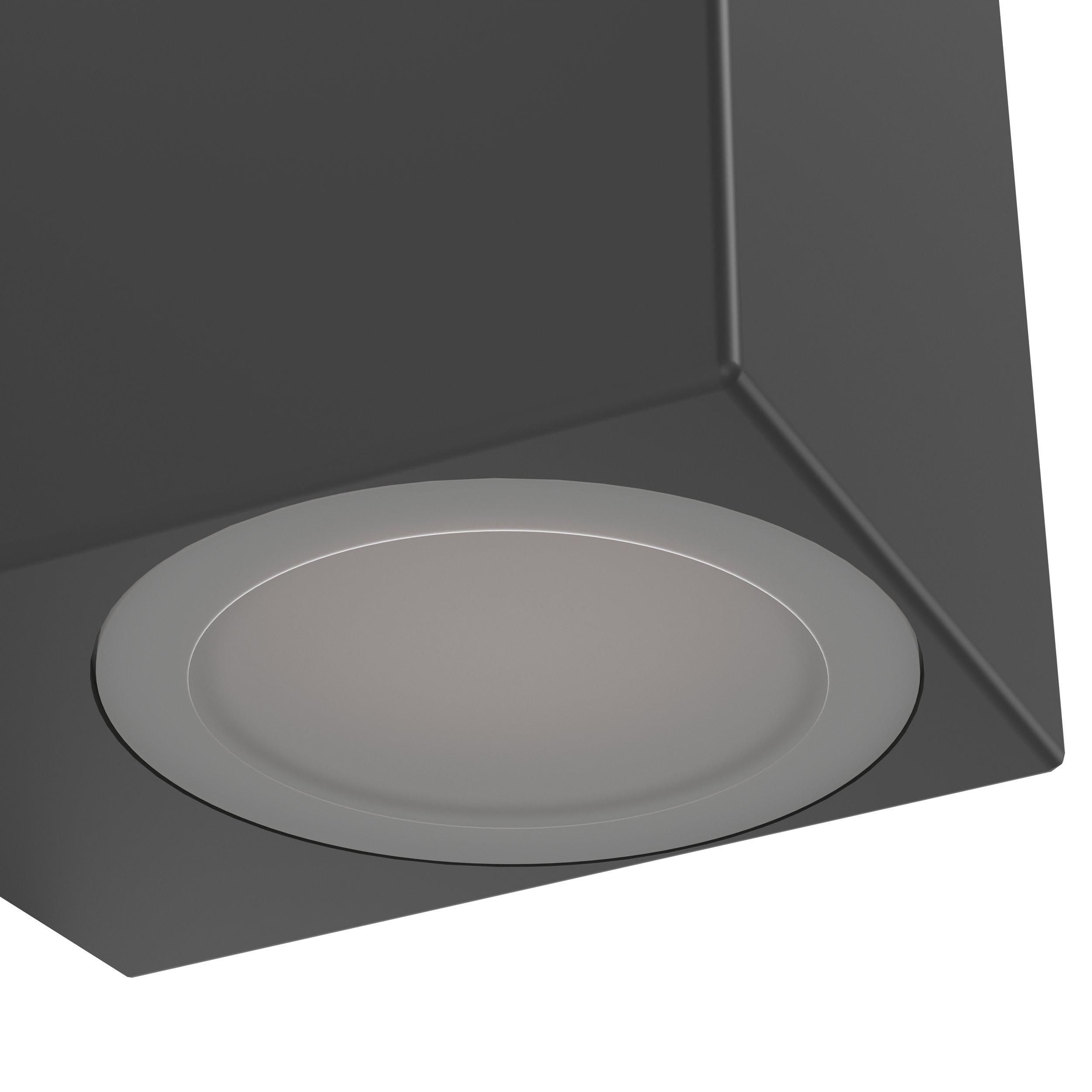 Applique extérieure JABAGA noir H8cm