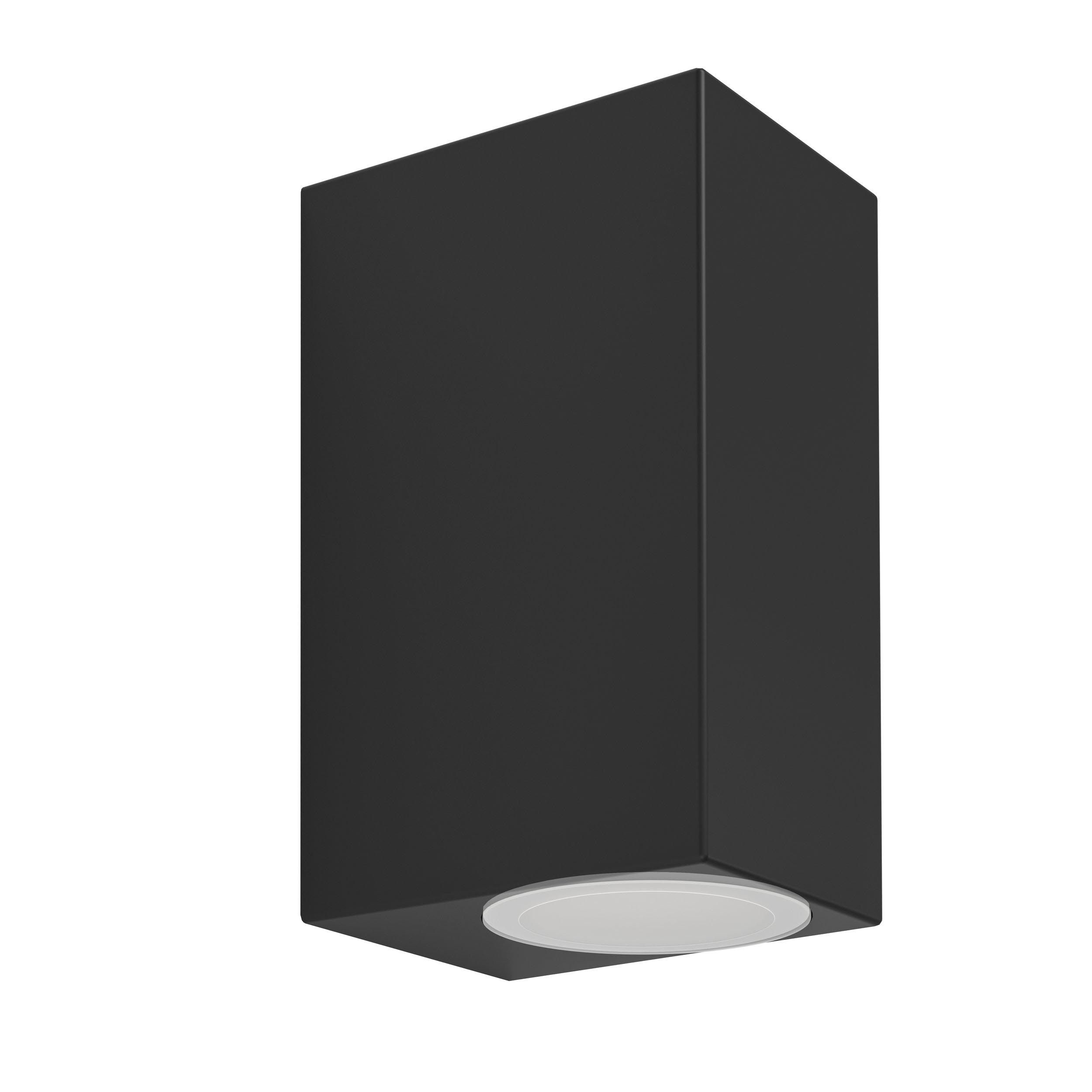 Applique extérieure JABAGA noir H15,5cm