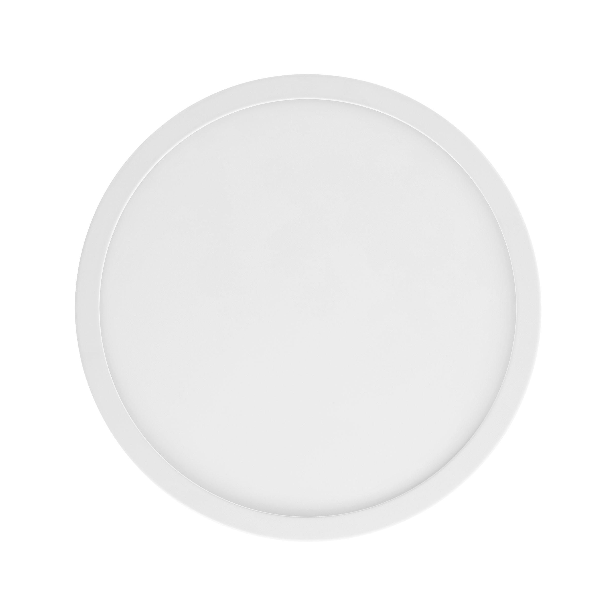 Plafonnier extérieur LED ARGOLIS blanc Ø28,5cm