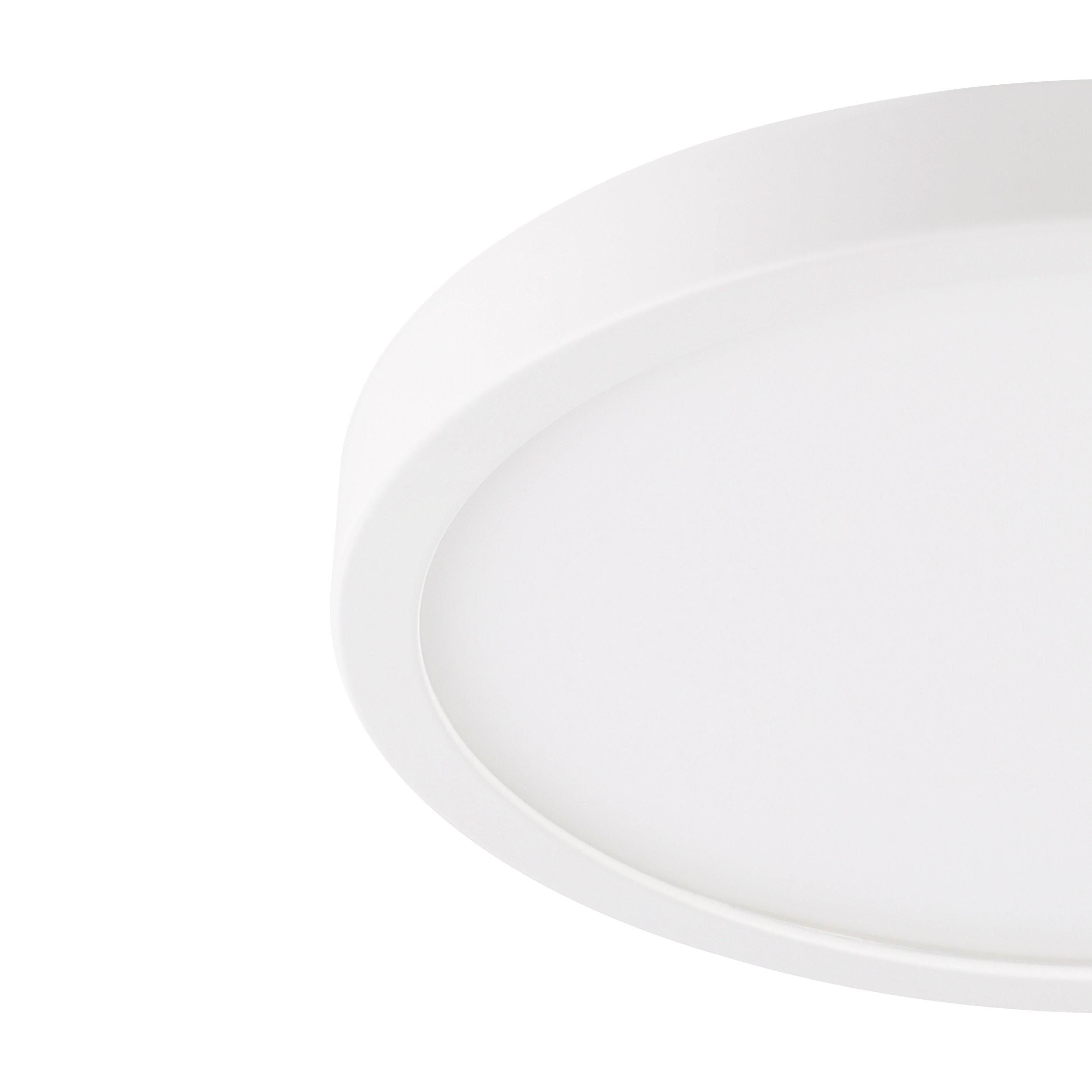 Plafonnier extérieur LED ARGOLIS blanc Ø28,5cm