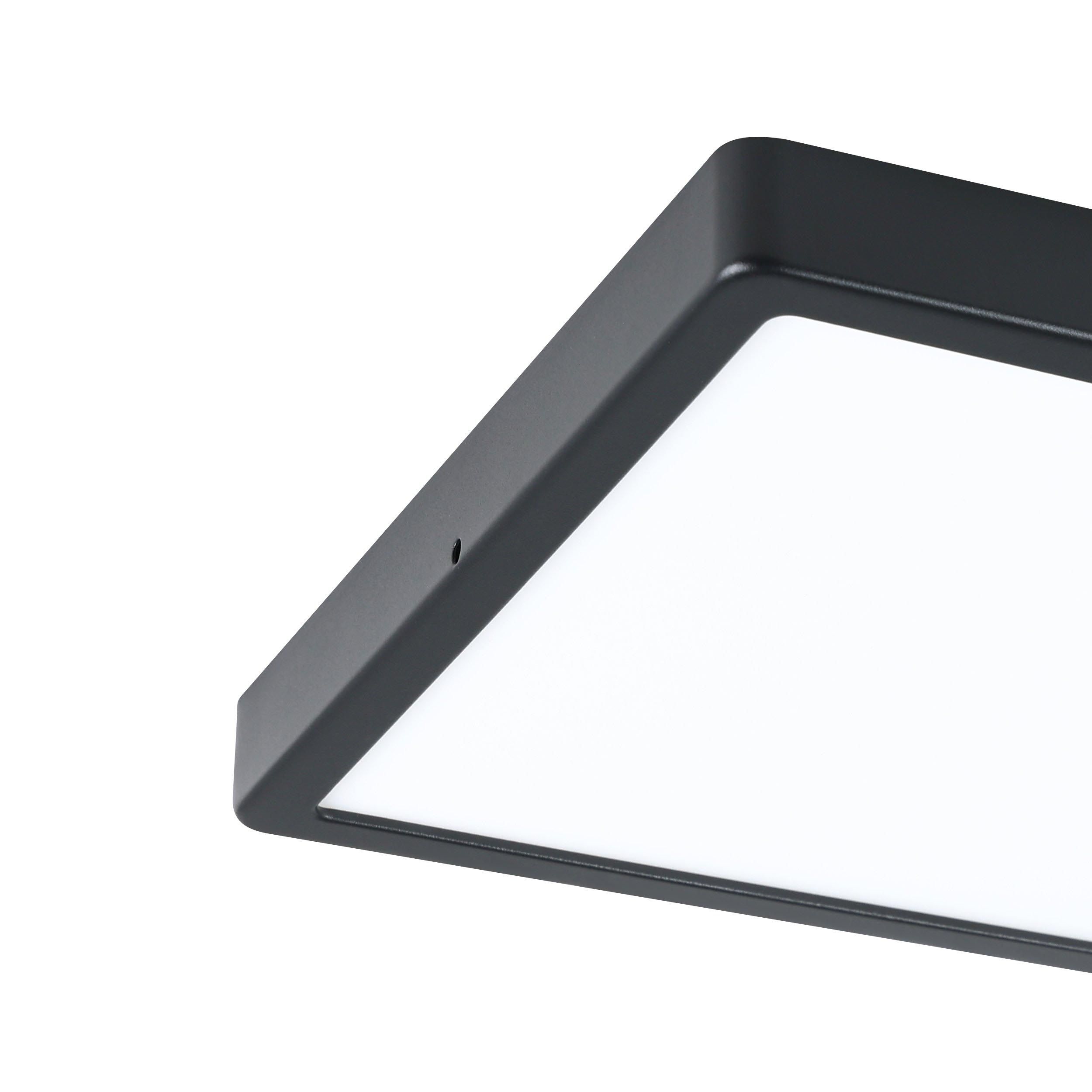 Plafonnier extérieur LED ARGOLIS noir Ø28,5cm