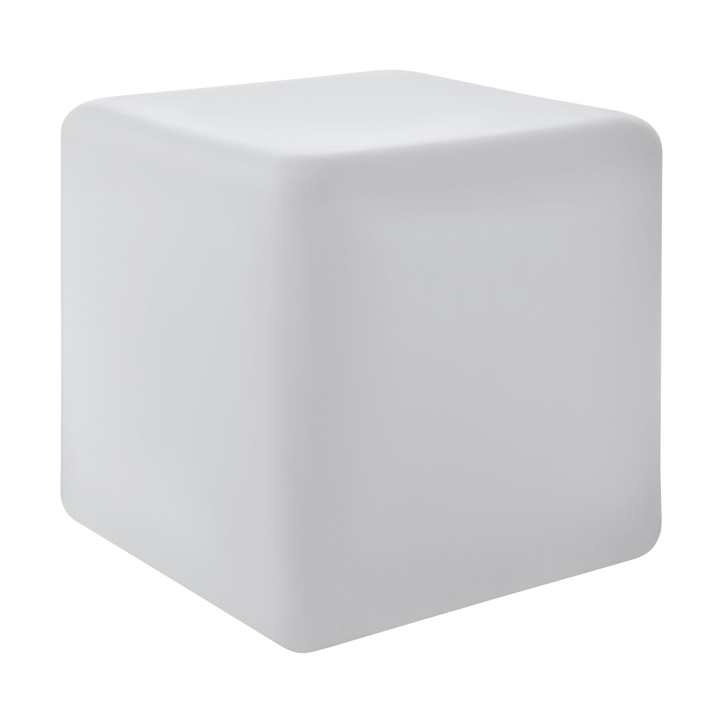 Cube luminuex BOTTONA blanc Ø40cm