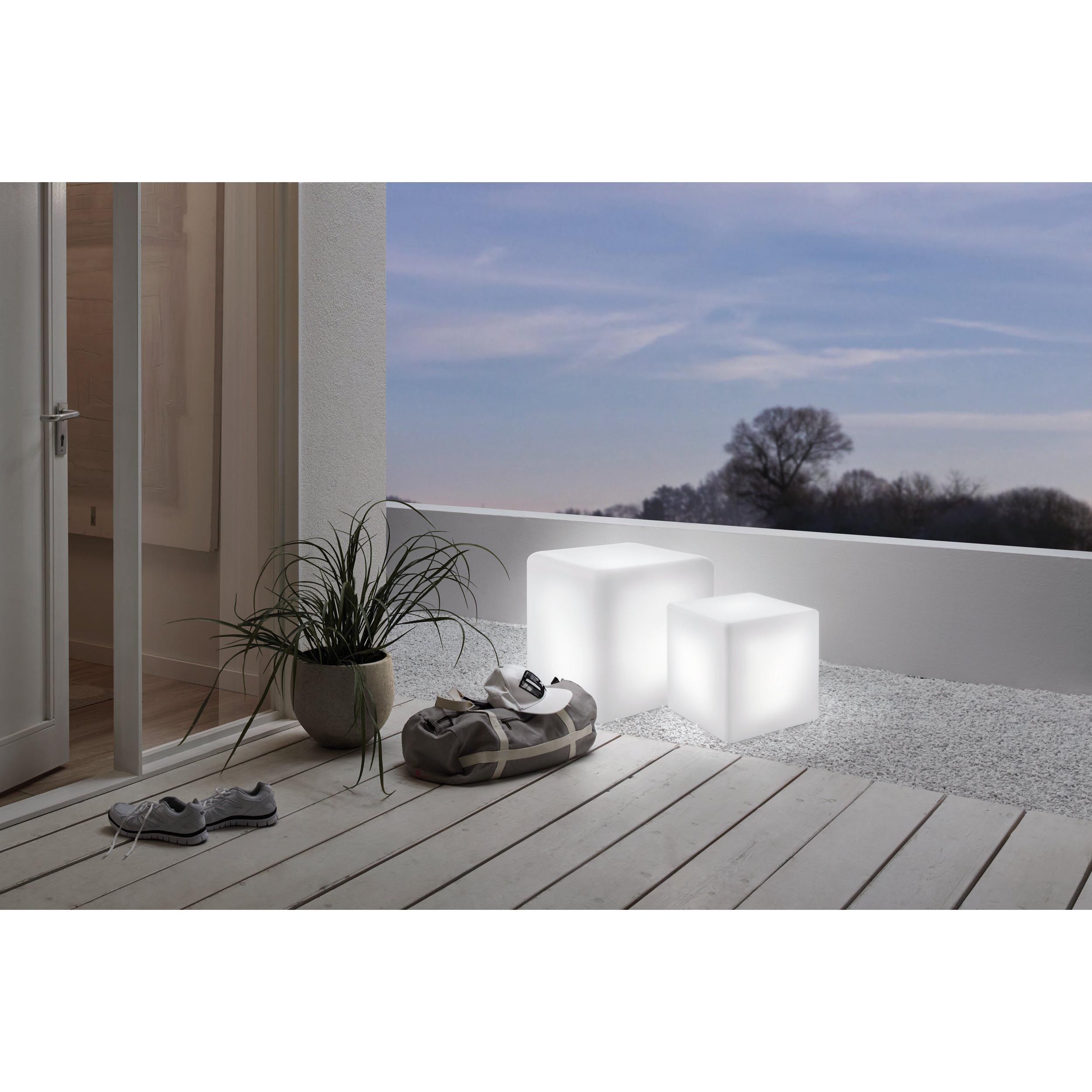 Cube luminuex BOTTONA blanc Ø40cm