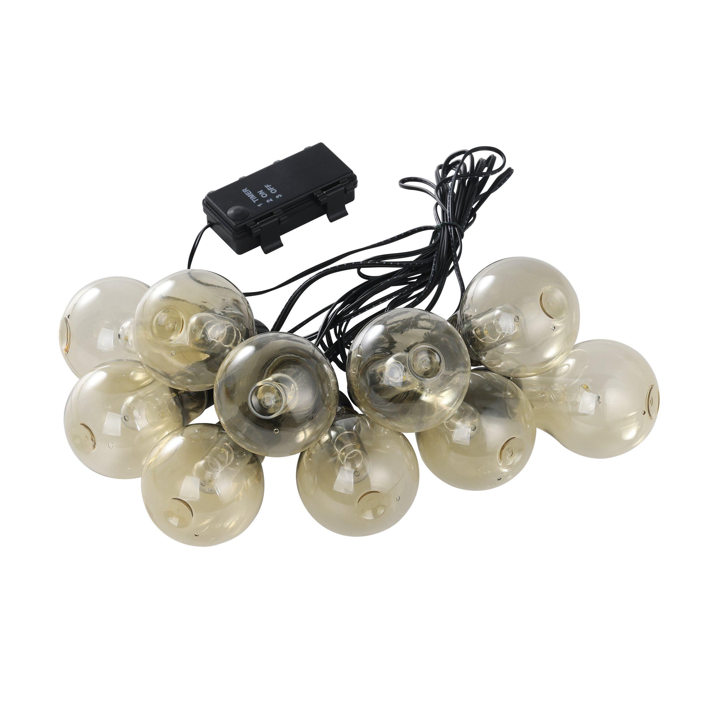 Guirlande lumineuse extérieure LED LIBISA transparente L405cm