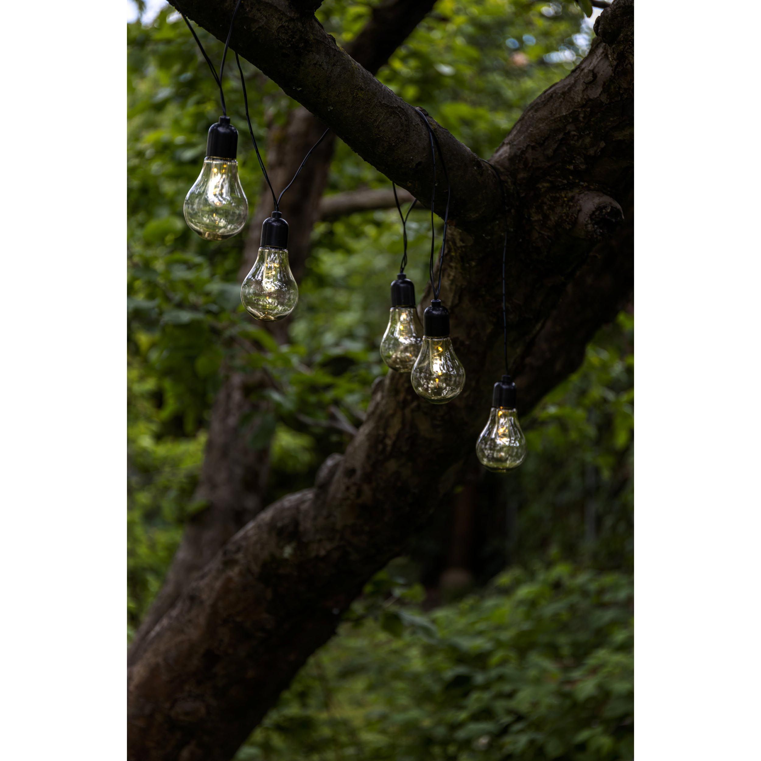 Guirlande lumineuse extérieure LED LIBISA transparente L405cm