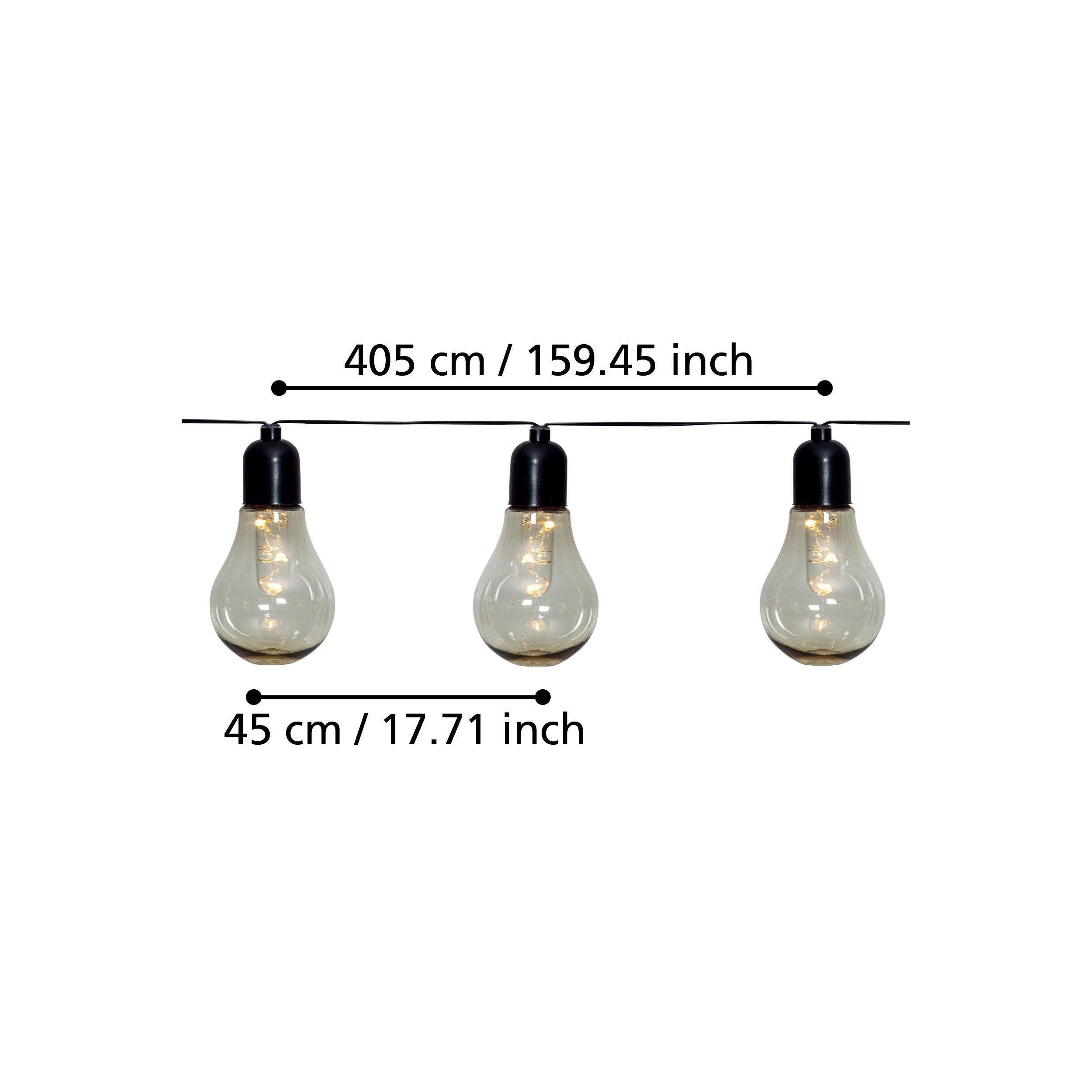 Guirlande lumineuse extérieure LED LIBISA transparente L405cm
