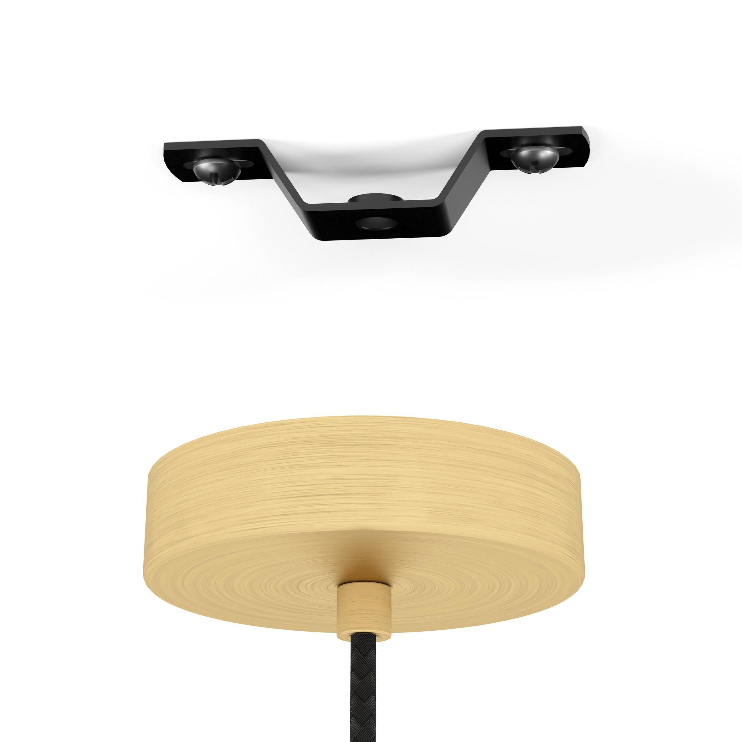 Suspension verre blanc MANZANARES E27 1X40W