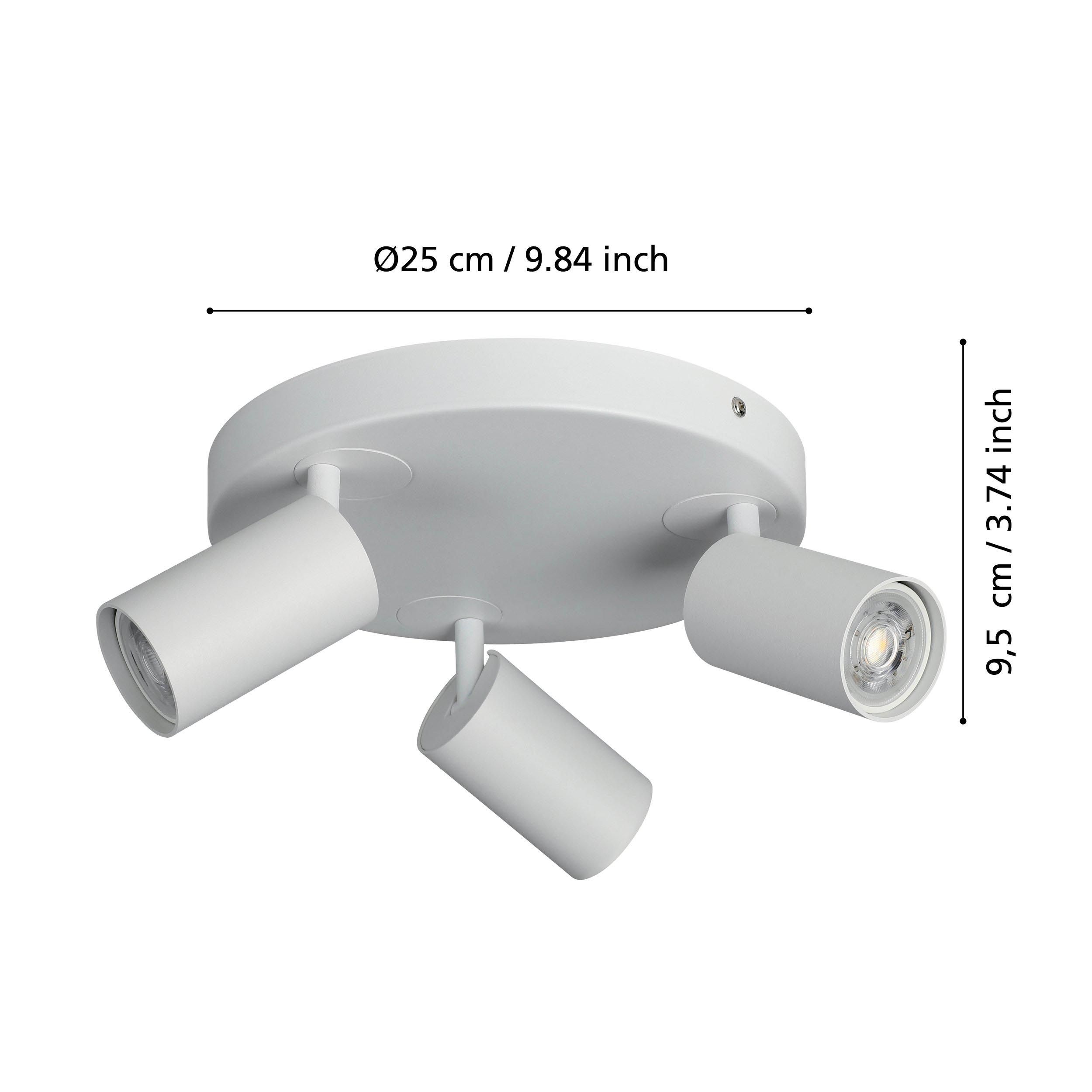Spot TELIMBELA-Z blanc Ø25cm