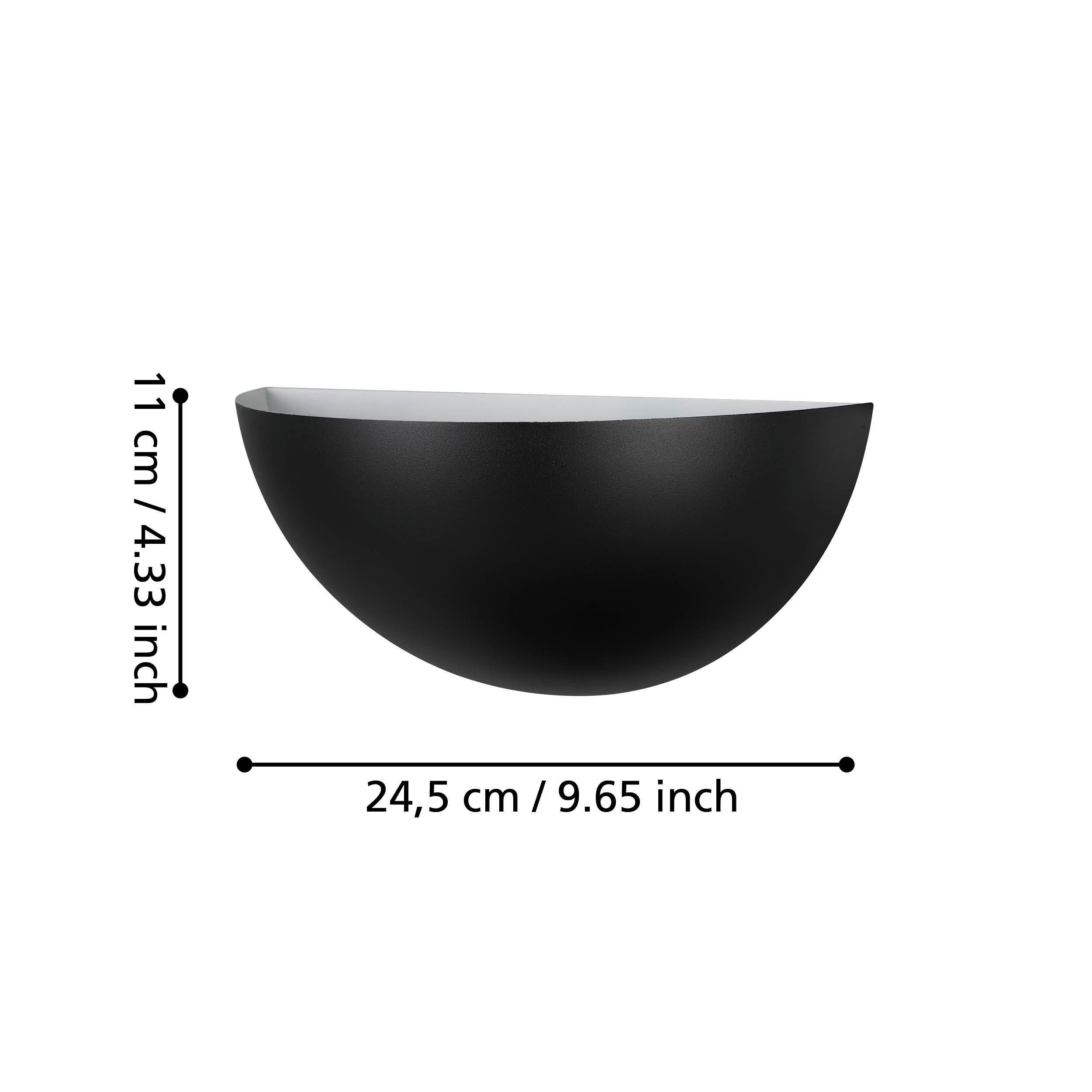 Applique TANURA noir H11cm