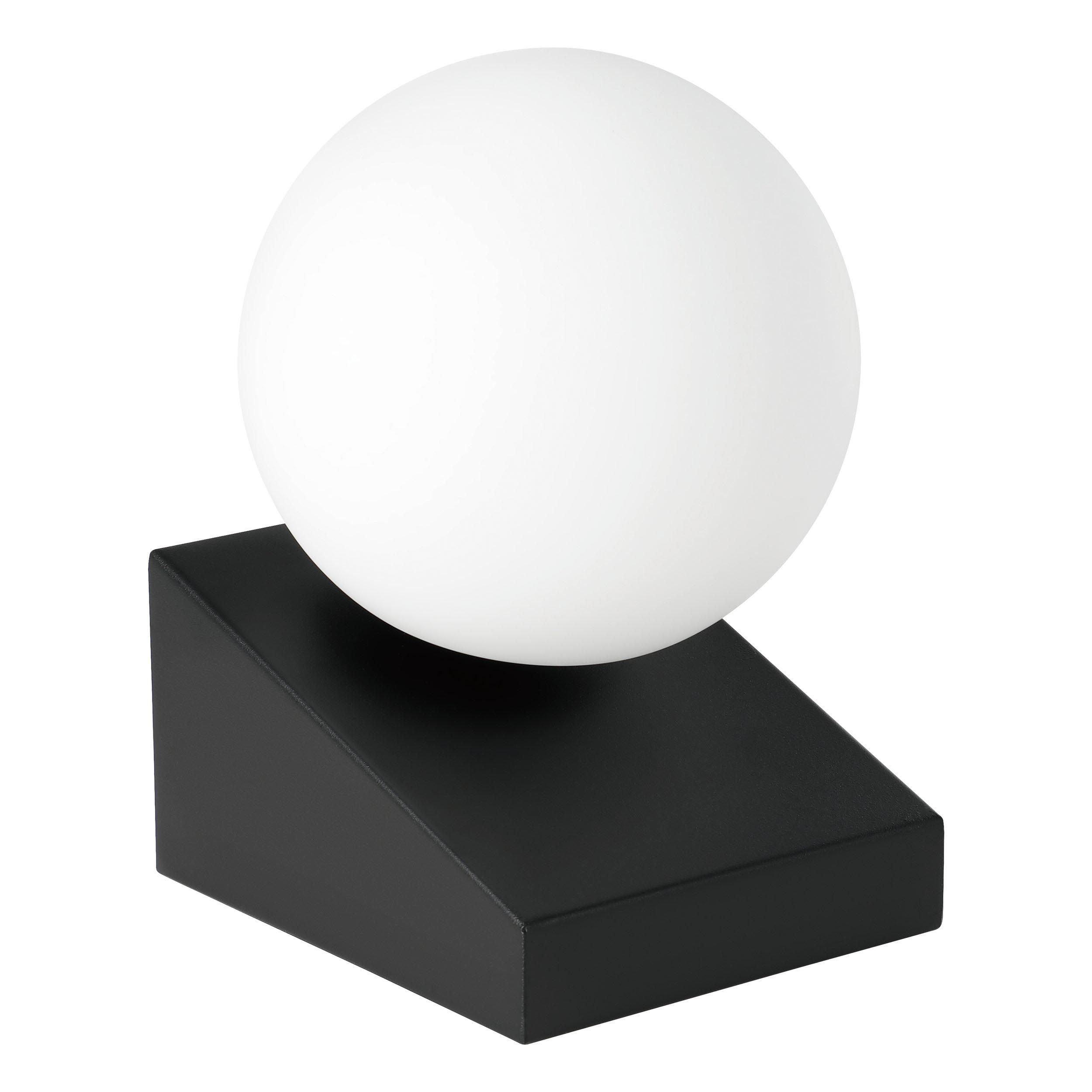 Lampe à poser BILBANA noir H19,5cm
