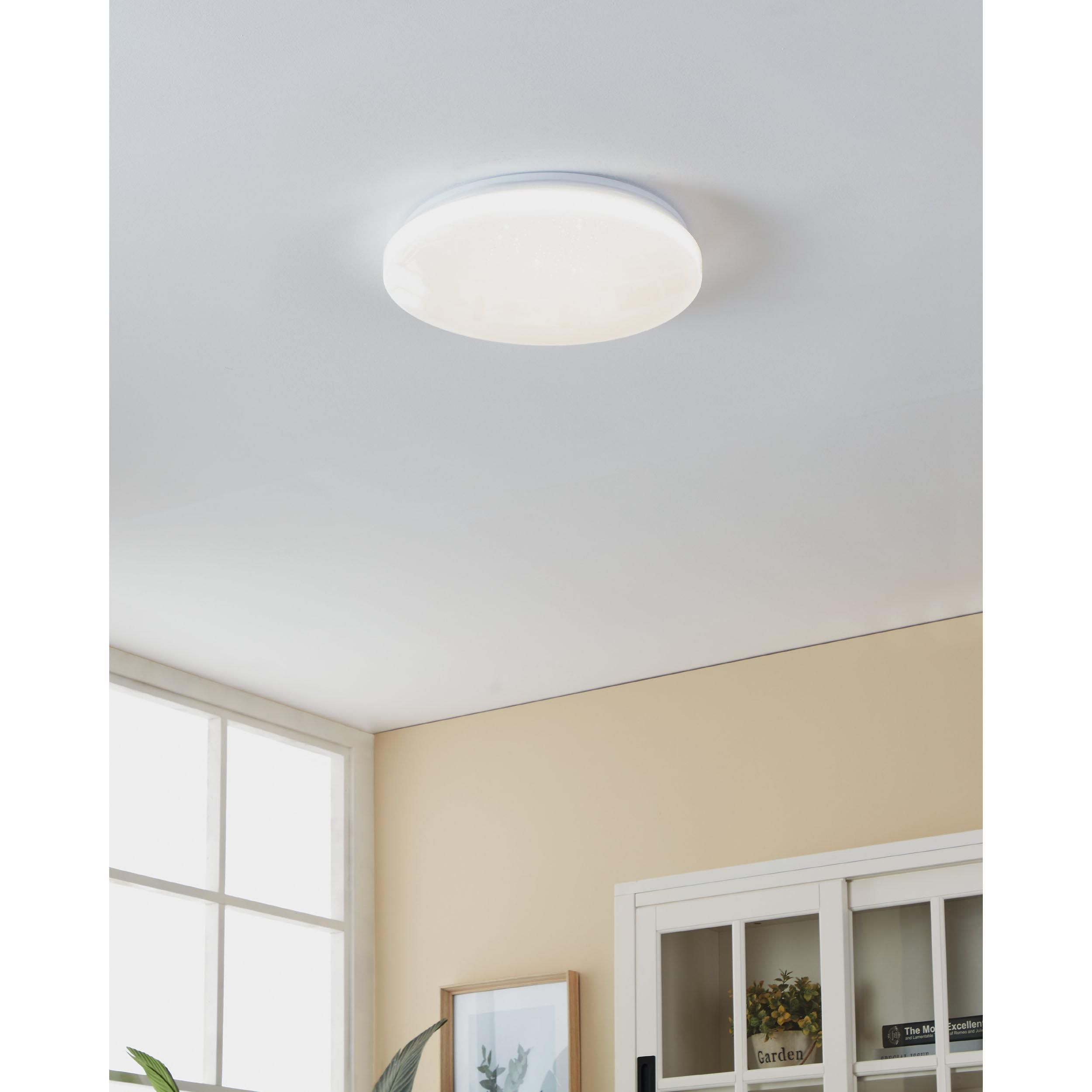 Plafonnier LED FRANIA-S blanc Ø31cm
