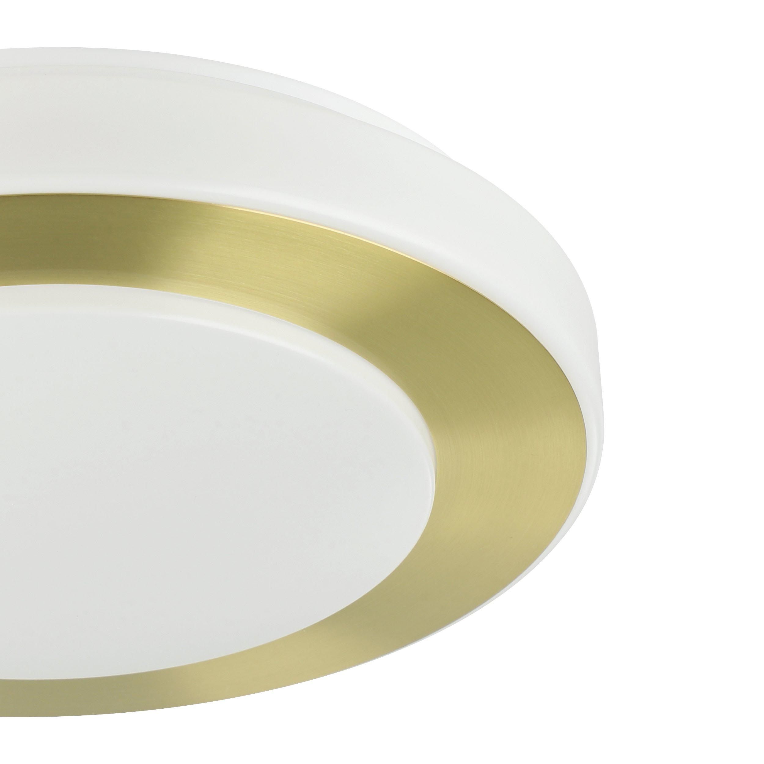 Plafonnier LED CARPI doré Ø30cm