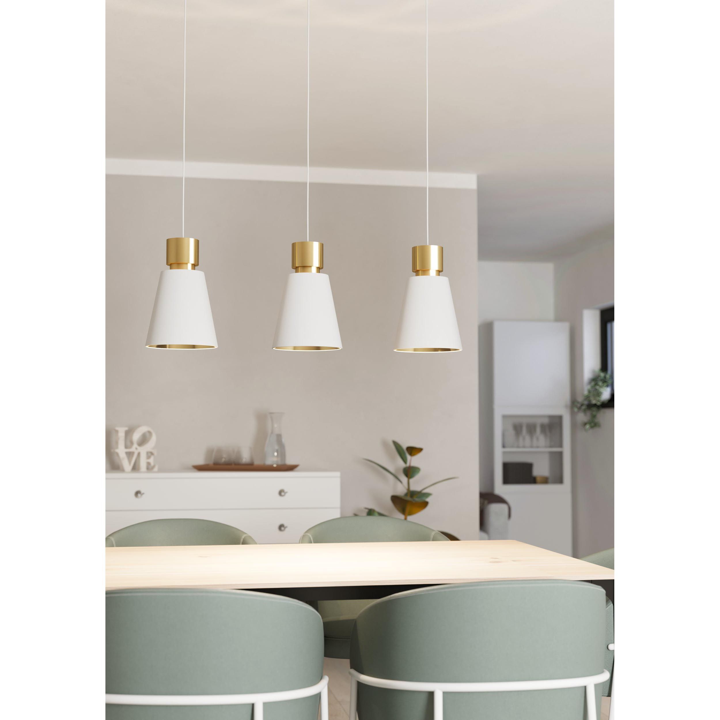 Suspension métal doré AGLIENTINA E27 3X40W