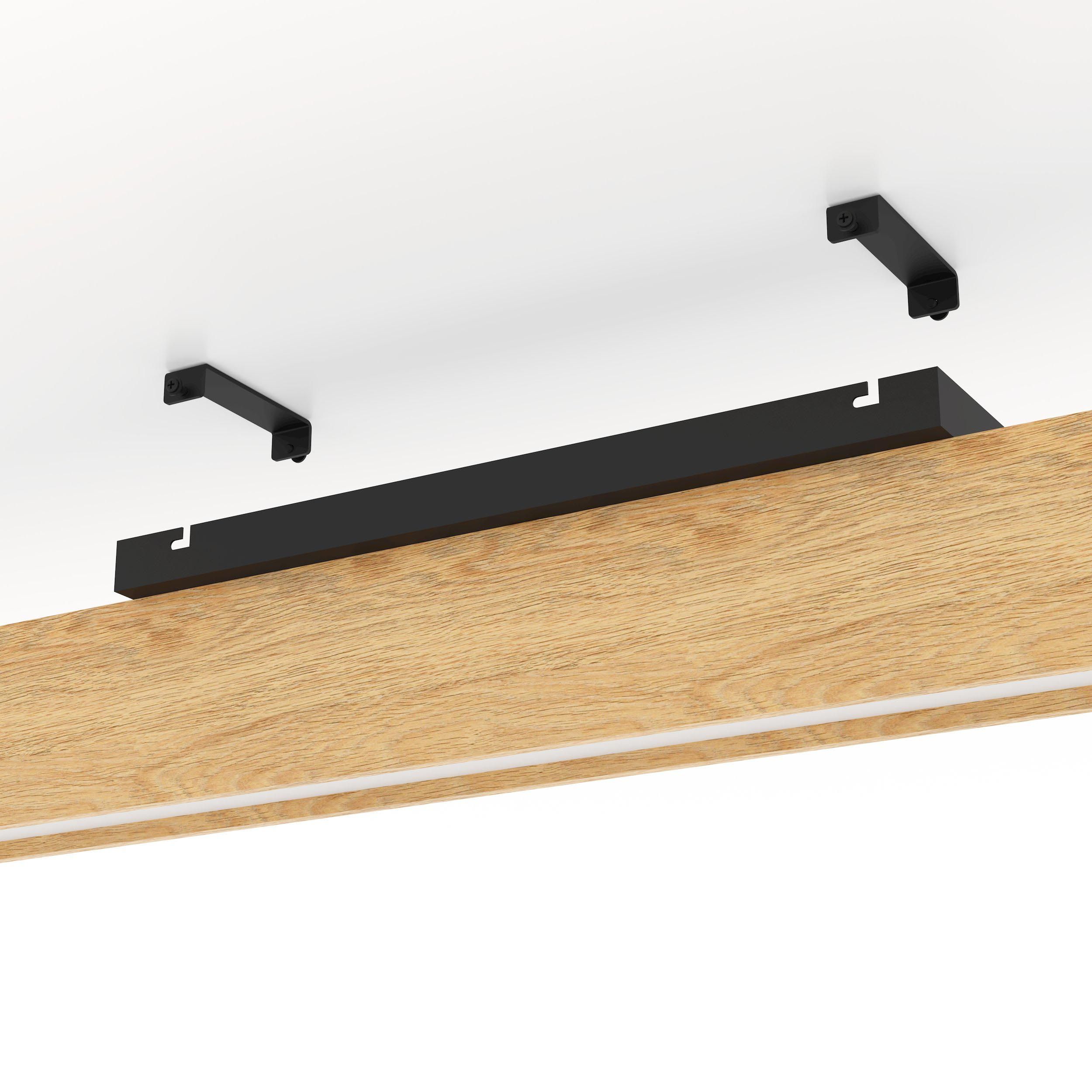 Plafonnier naturel bois ANCHORENA-Z LED INT 1X35W