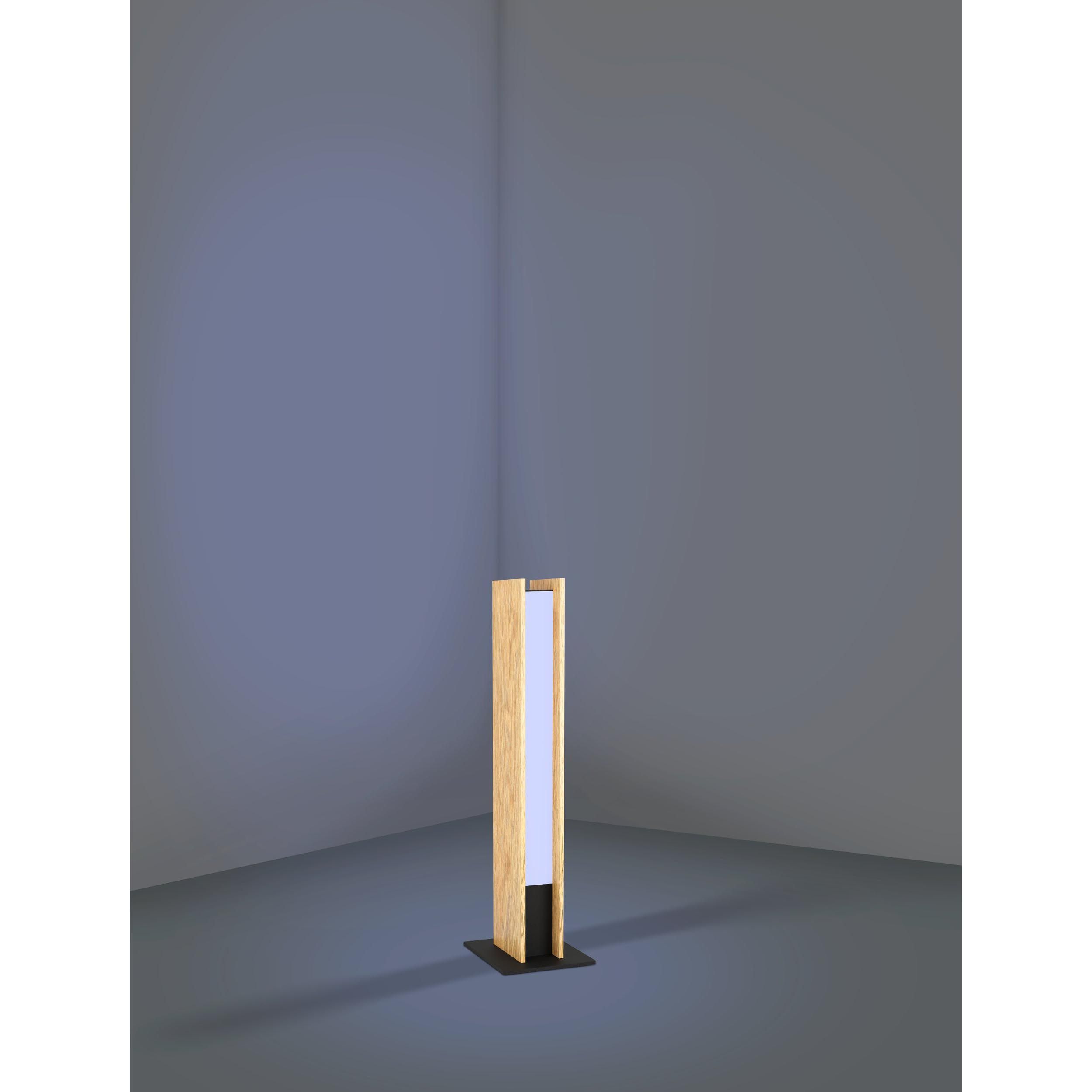 Lampe de table naturel bois ANCHORENA-Z LED INT 1X16W