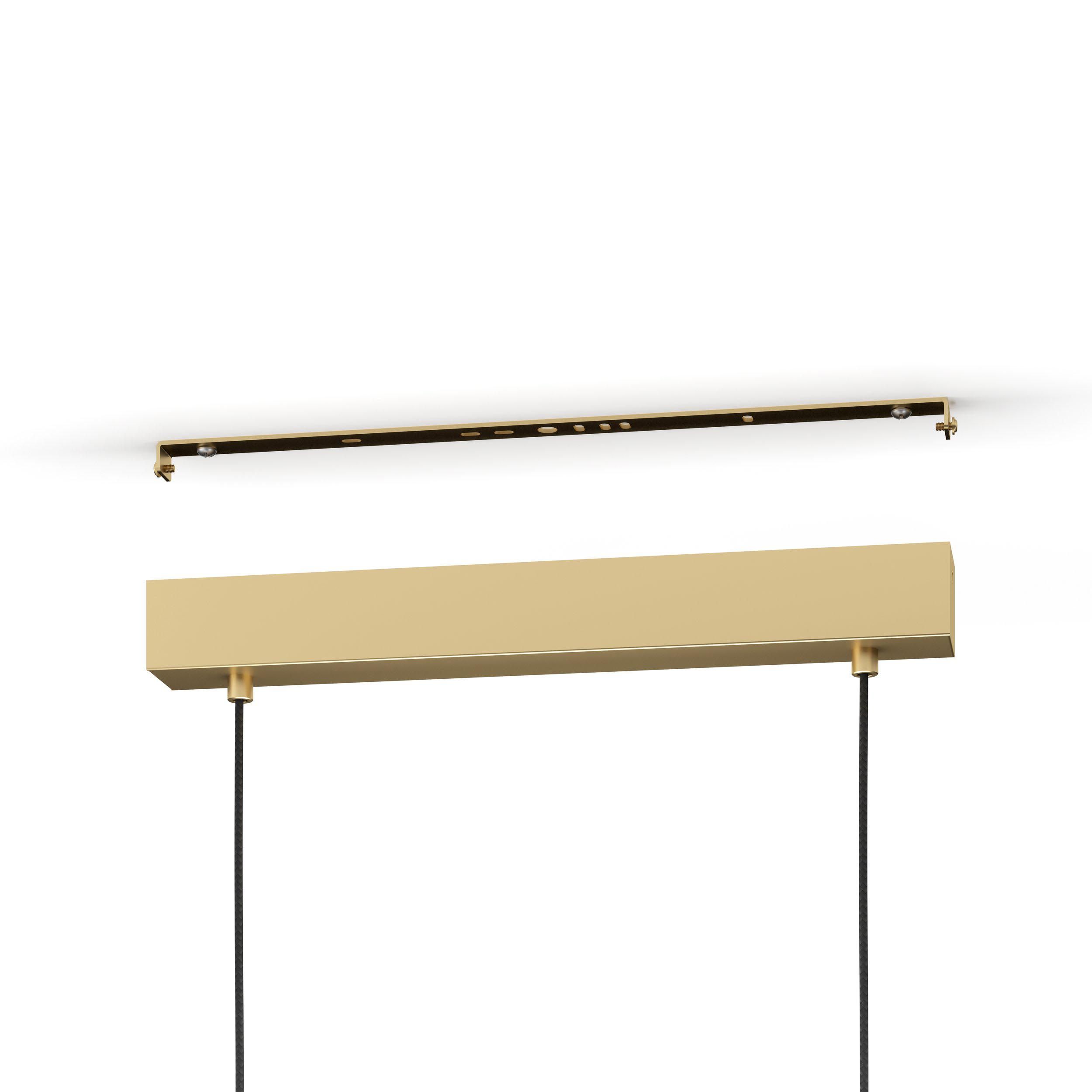 Suspension métal doré CUMIOLE E27 3X40W