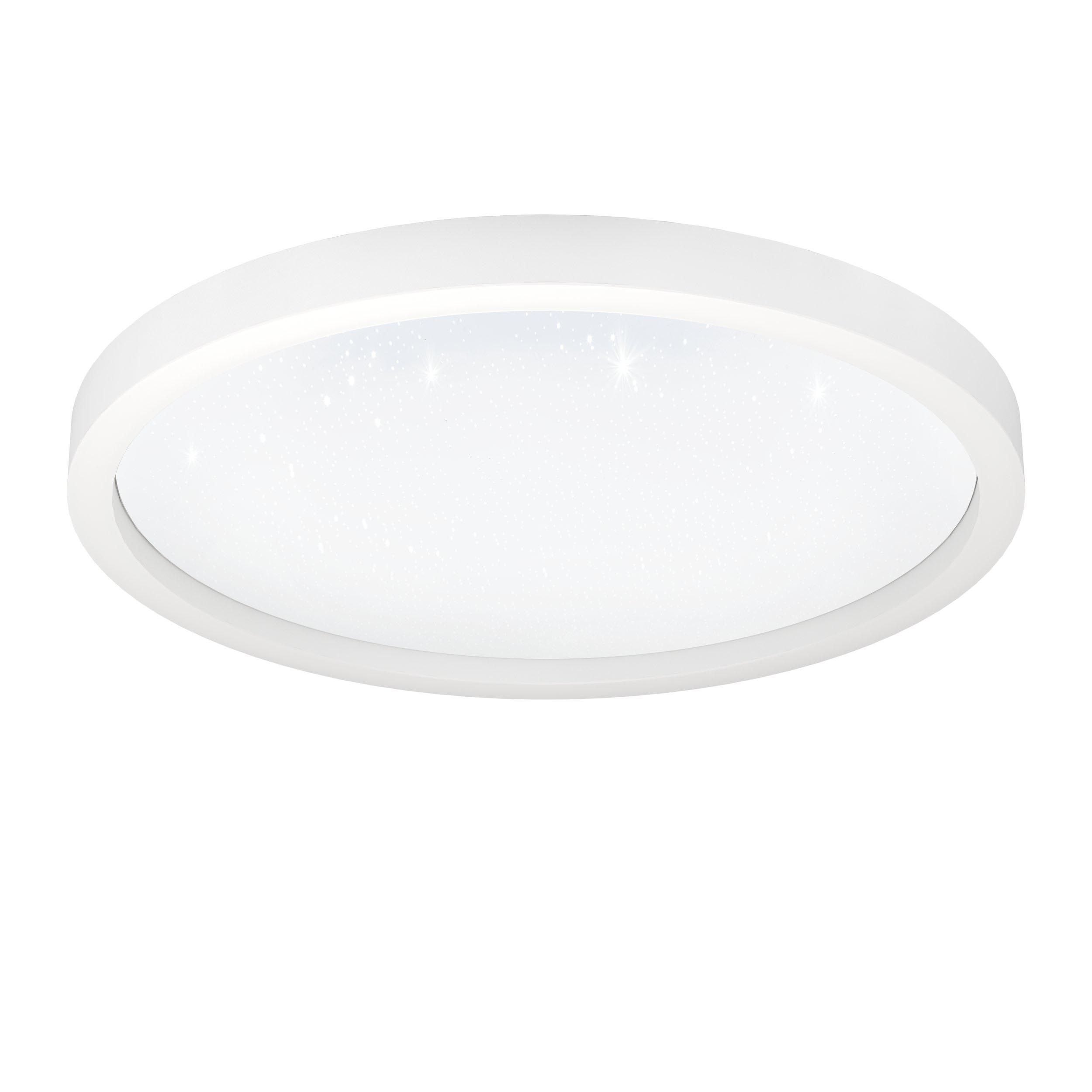 Plafonnier connecté MONTEMORELOS-Z blanc Ø57cm