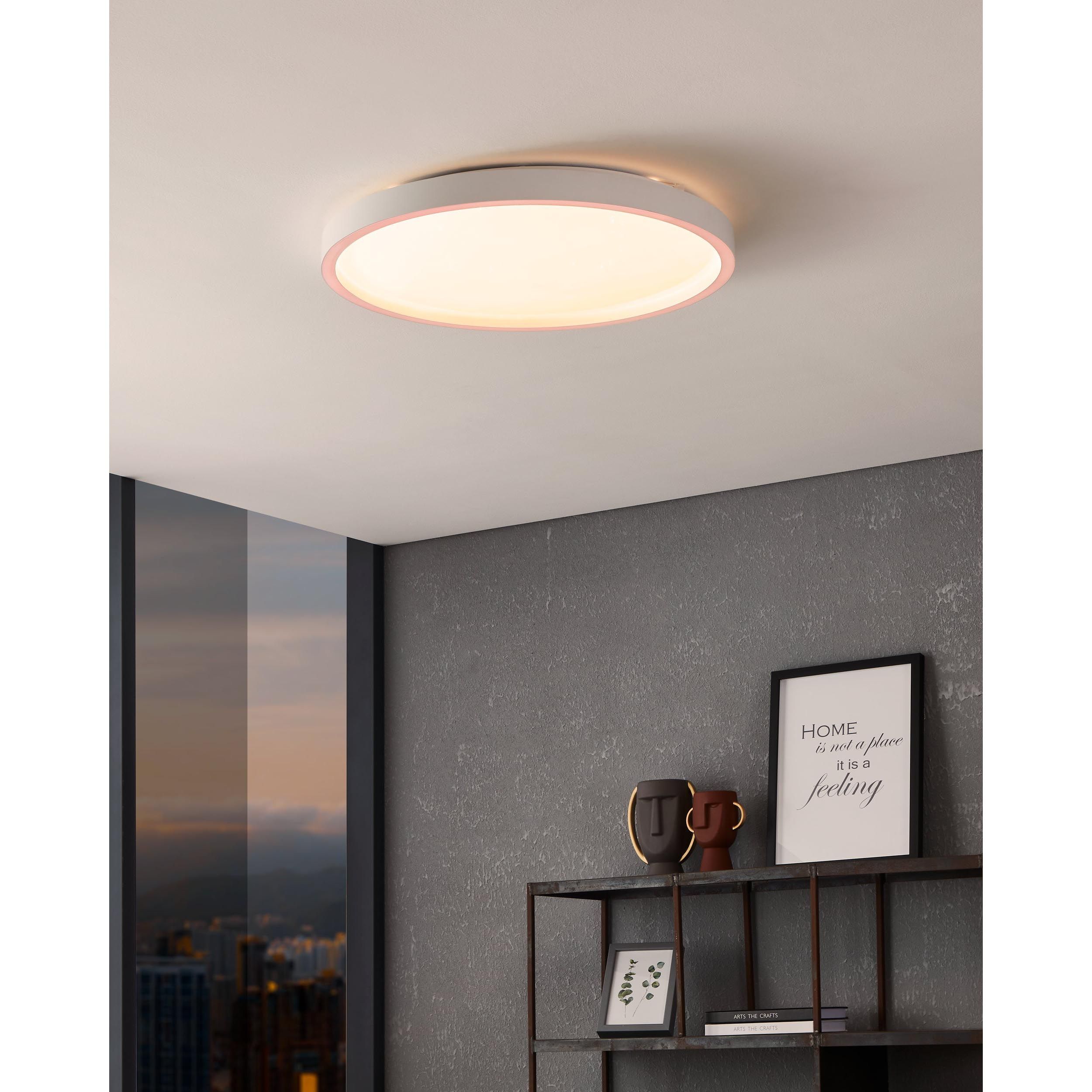 Plafonnier plastique blanc MONTEMORELOS-Z LED INT 3X34,5W