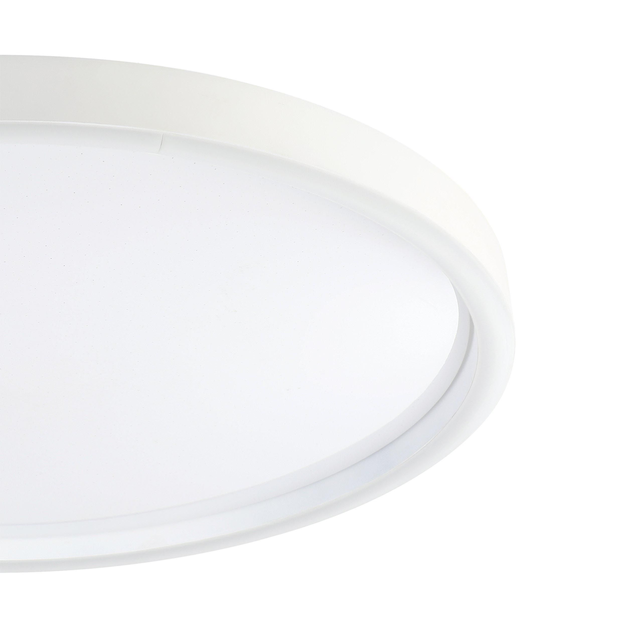 Plafonnier plastique blanc MONTEMORELOS-Z LED INT 3X34,5W