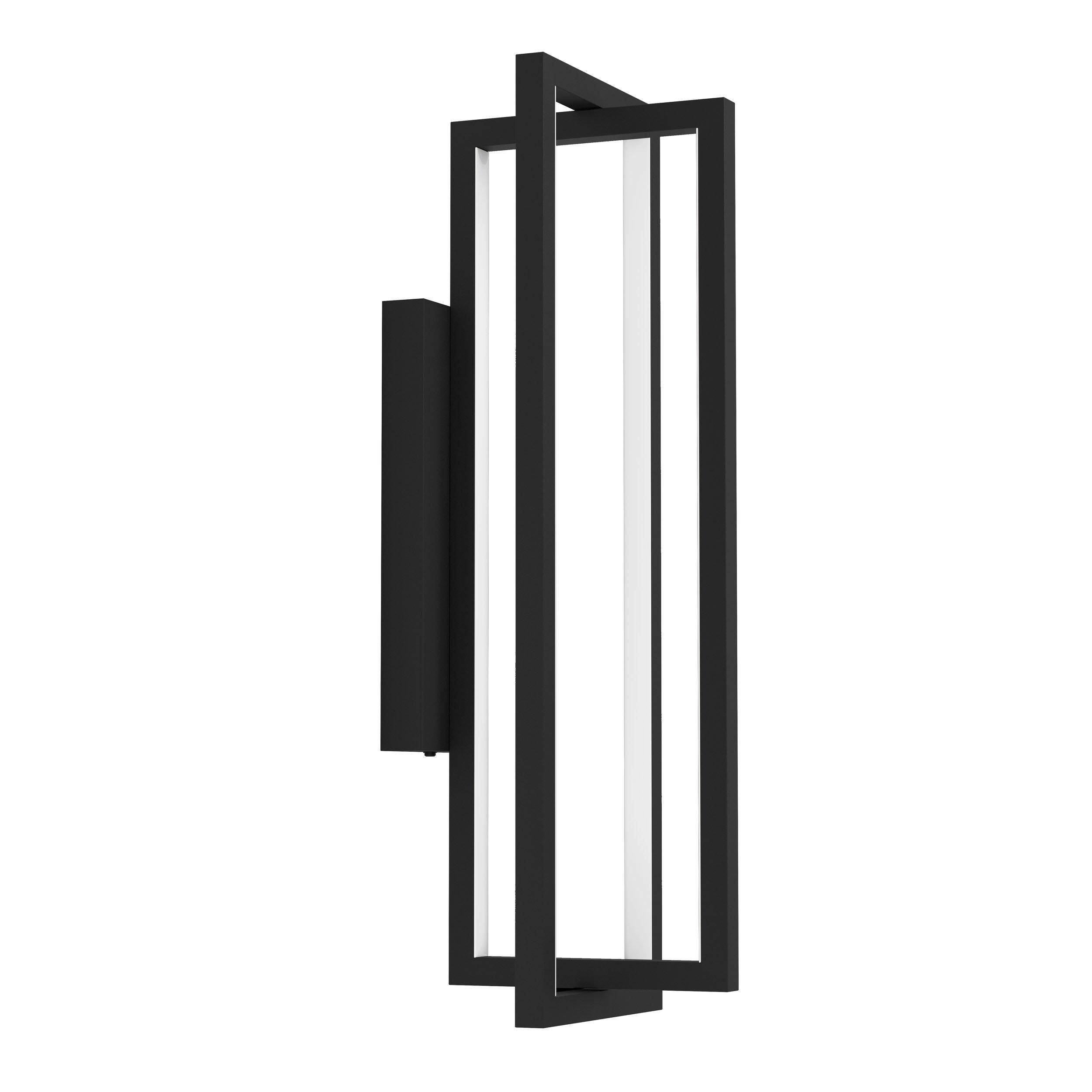 Applique LED dimmable SIBERIA noir L78cm