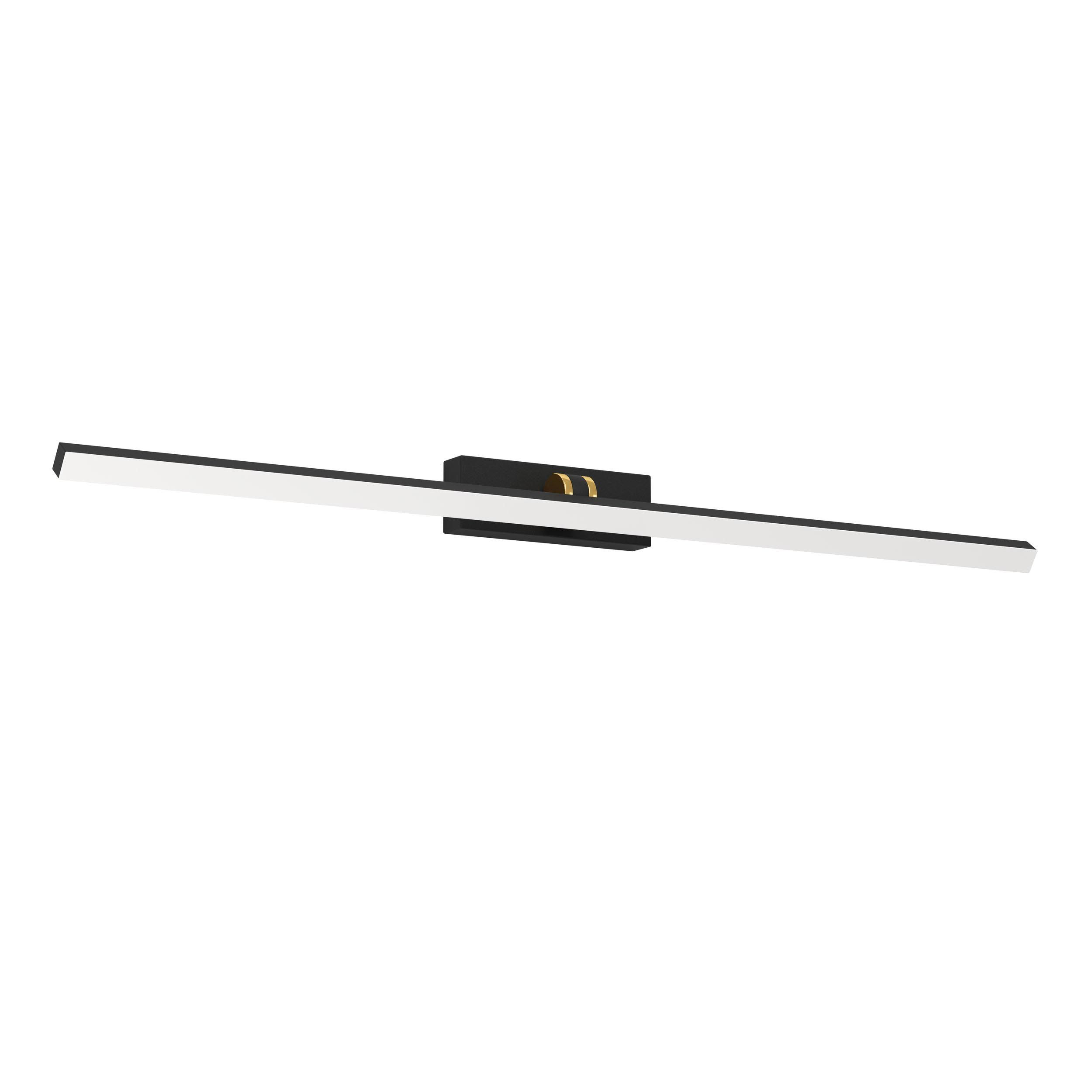 Applique LED dimmable VERDELLO noir L60cm