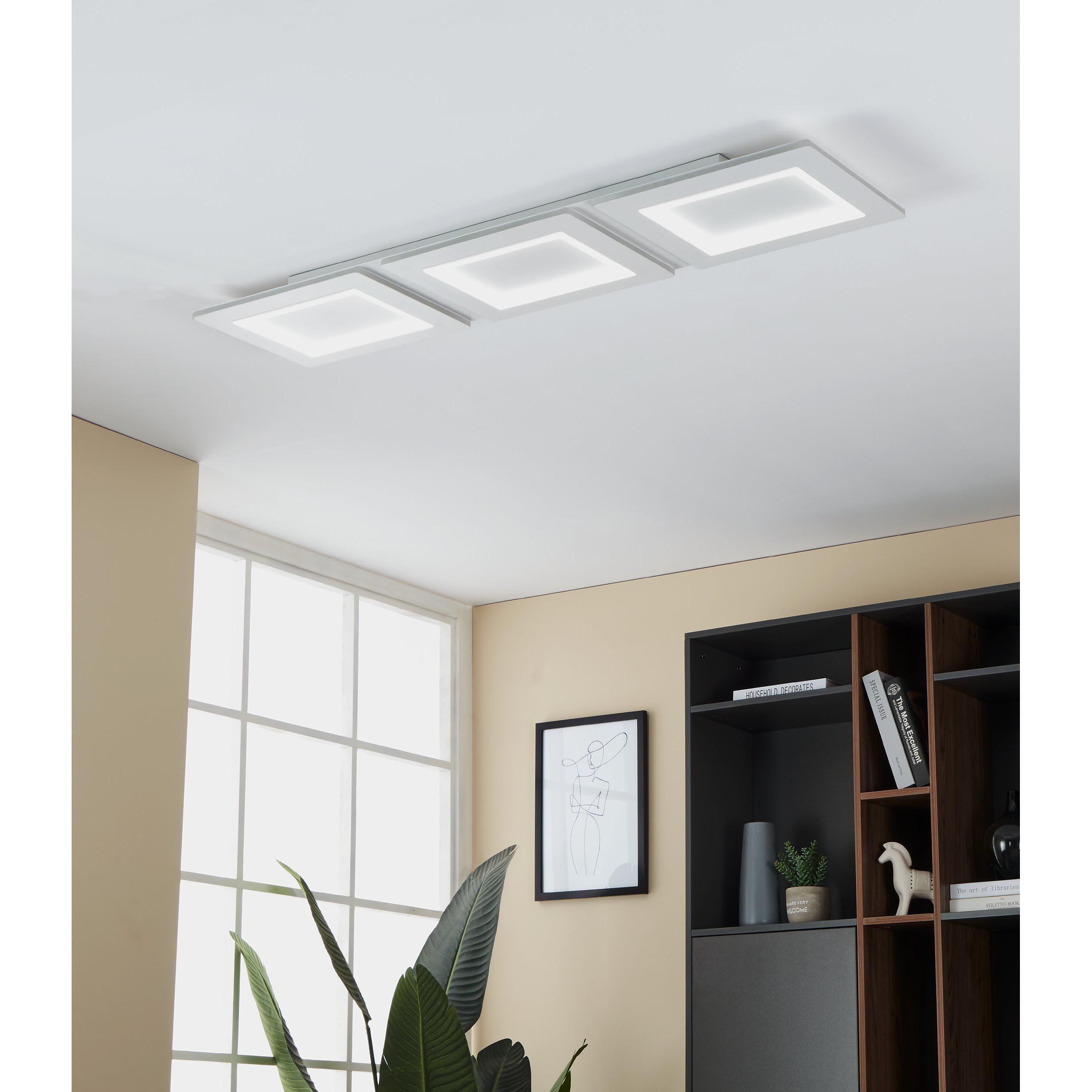 Plafonnier LED dimmable PADROGIANO-Z blanc L120cm