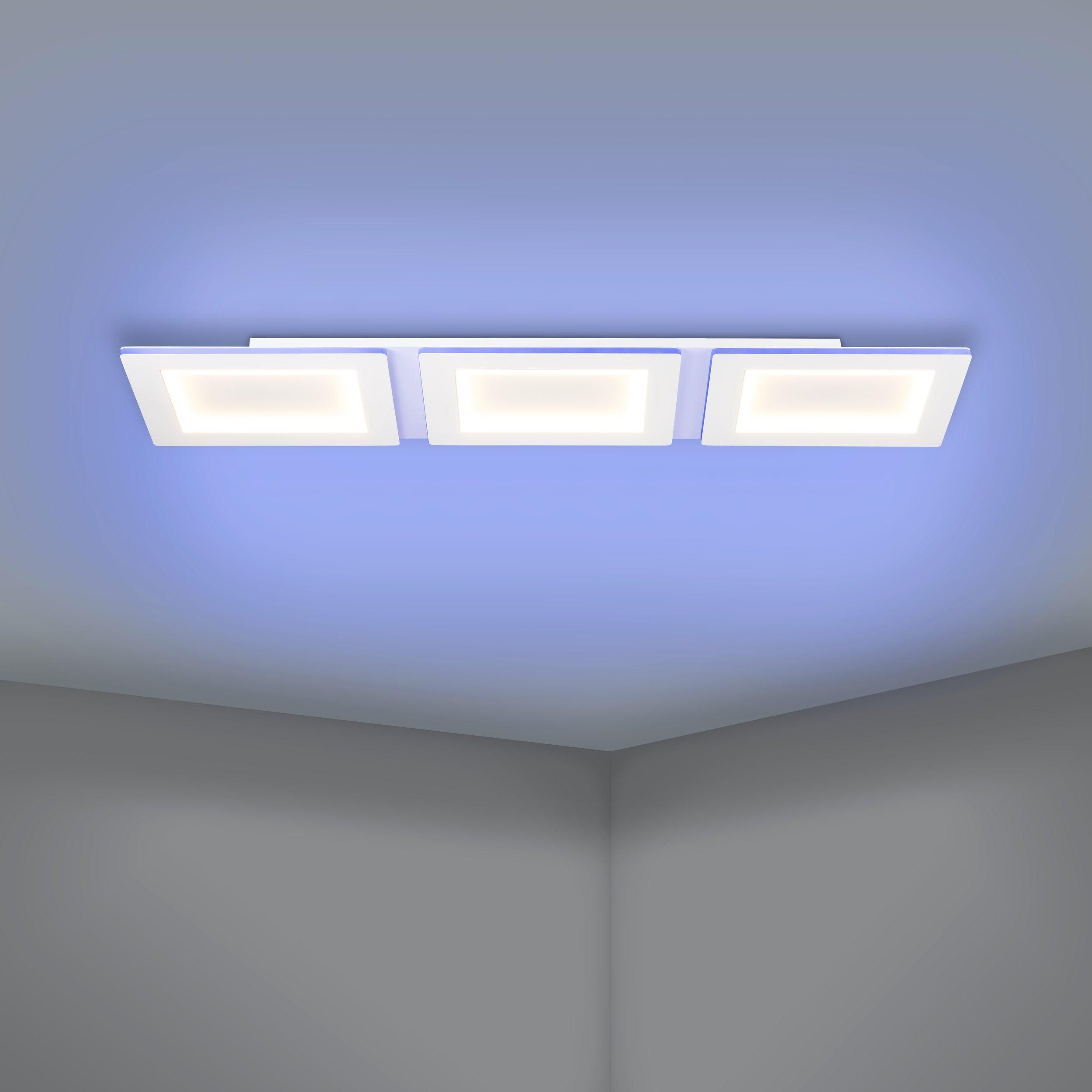 Plafonnier LED dimmable PADROGIANO-Z blanc L120cm