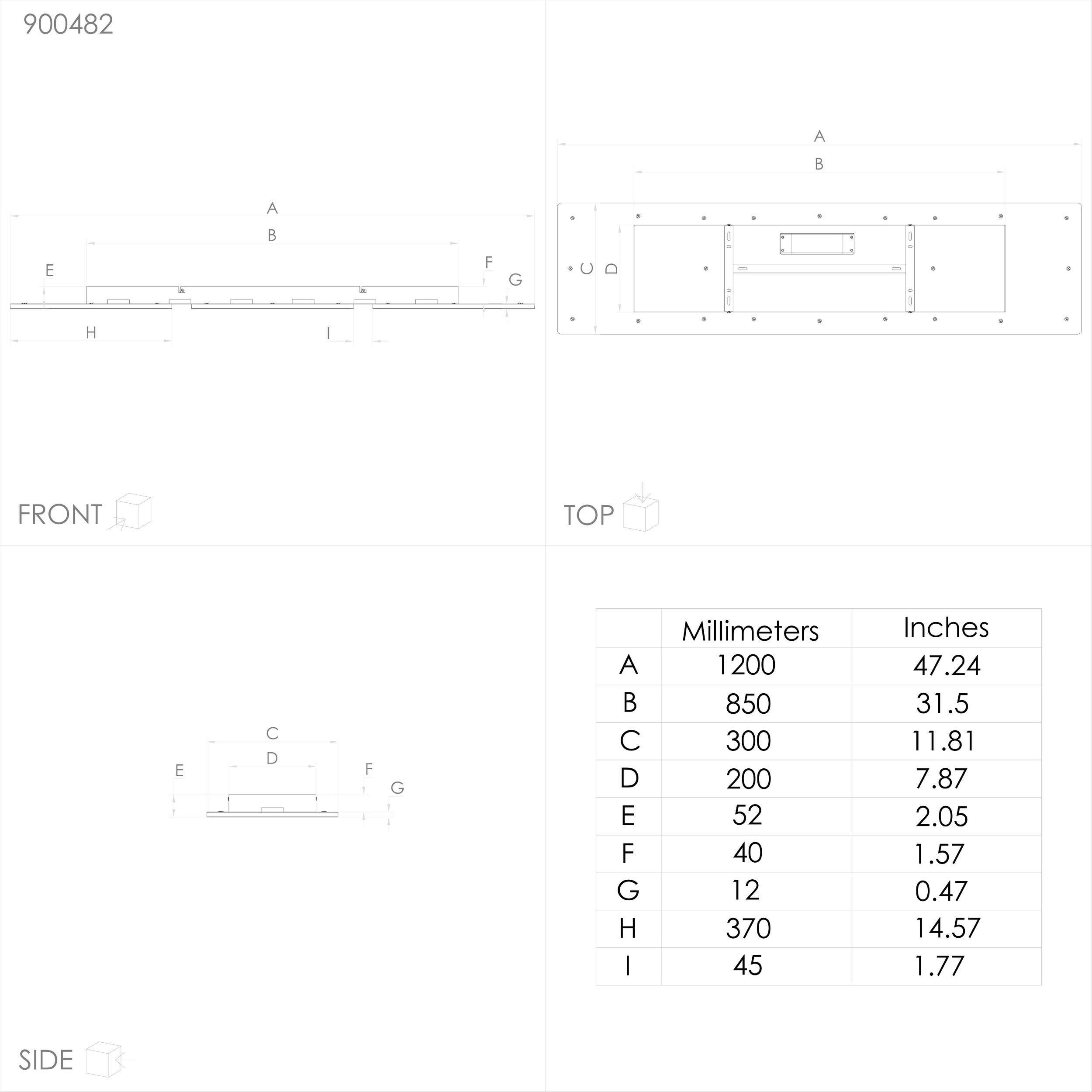 Plafonnier LED dimmable PADROGIANO-Z blanc L120cm
