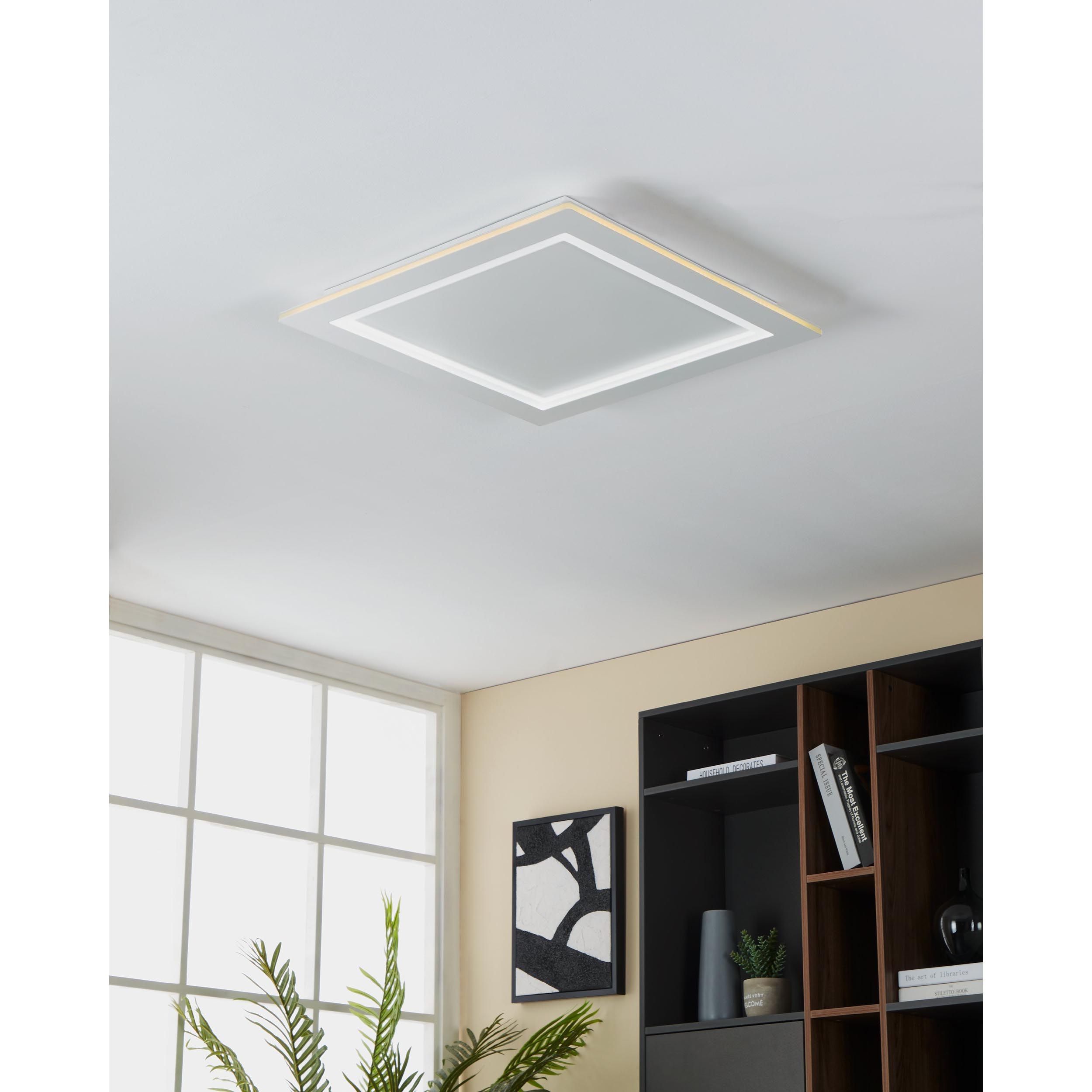 Plafonnier LED dimmable PADROGIANO-Z blanc L59,5cm