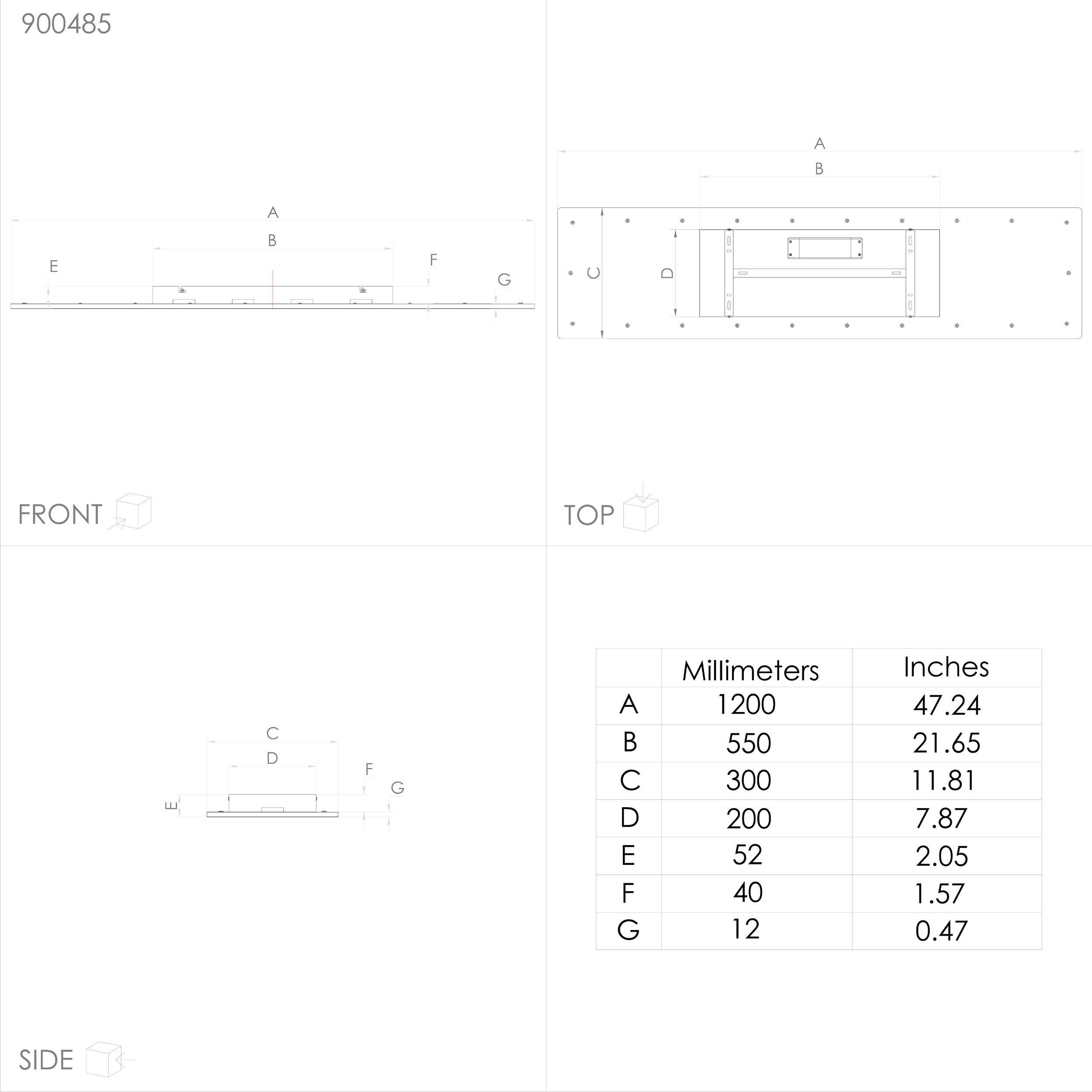 Plafonnier LED dimmable PADROGIANO-Z blanc L120cm